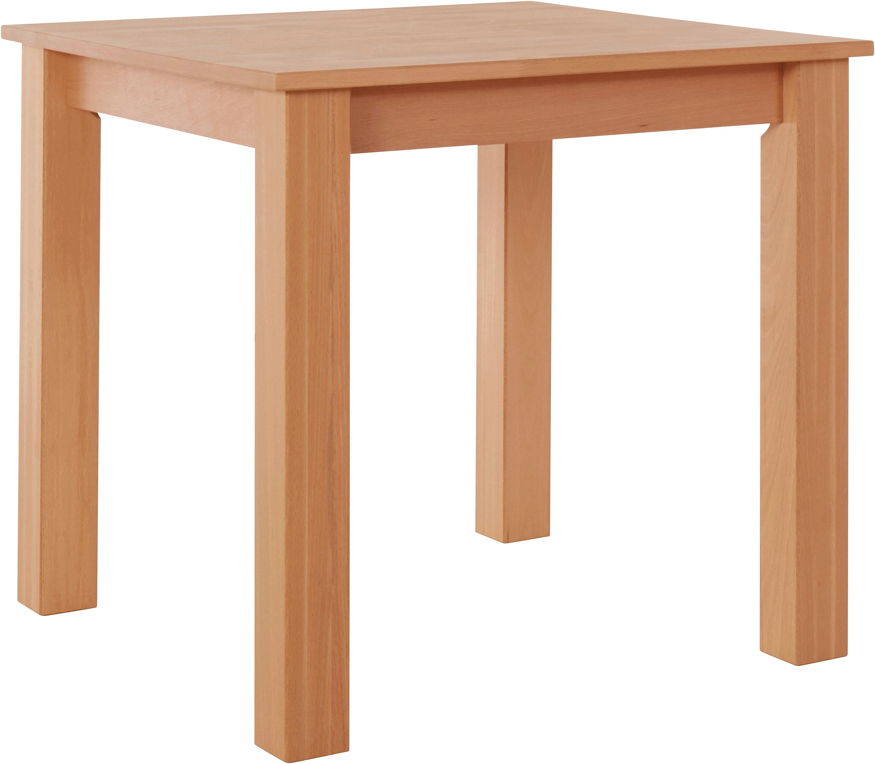 Home affaire Eethoek Luisa + Franz set Massief beukenhout (set, 3-delig)