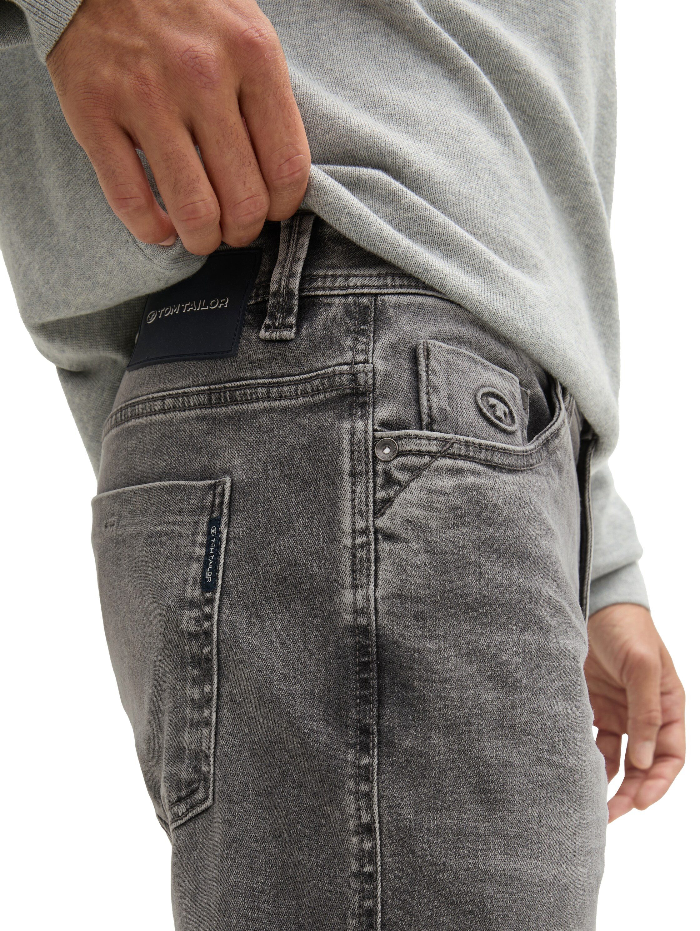 Tom Tailor Straight jeans Marvin in five-pocketsstijl