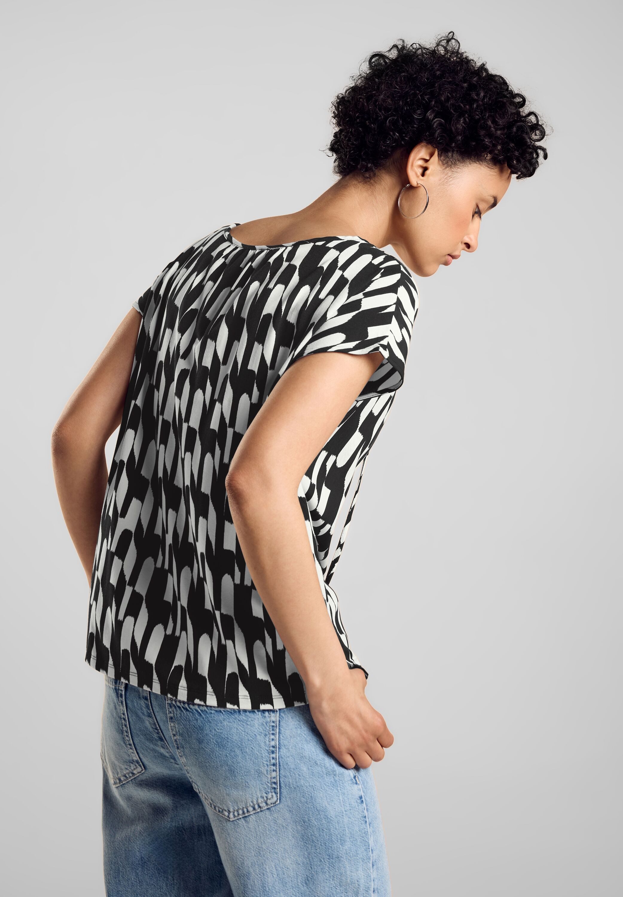 STREET ONE Shirttop met all-over print