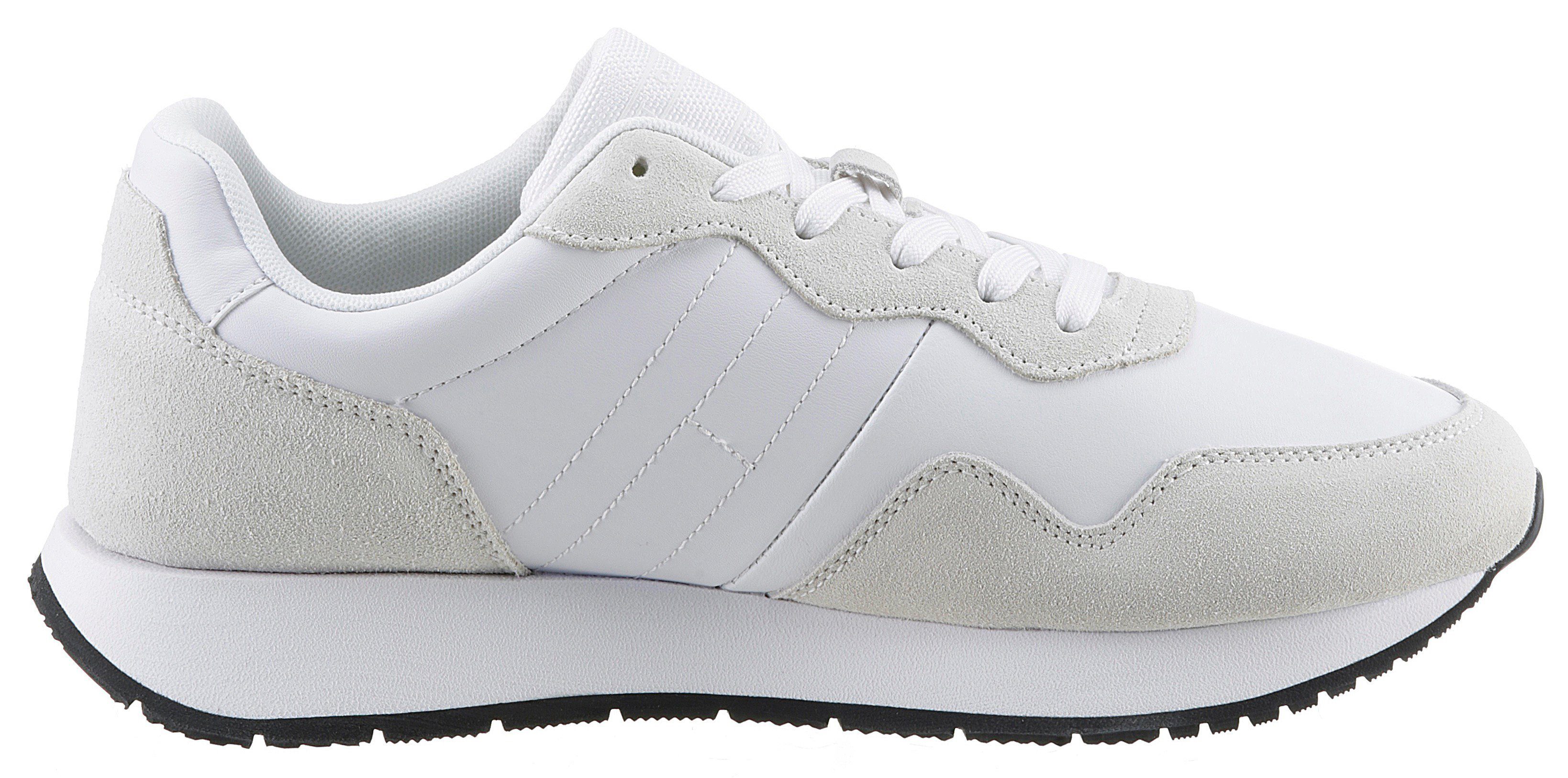 TOMMY JEANS Sneakers TJM MODERN RUNNER vrijetijdsschoen, lage schoen, veterschoen met zijlogo-vlag