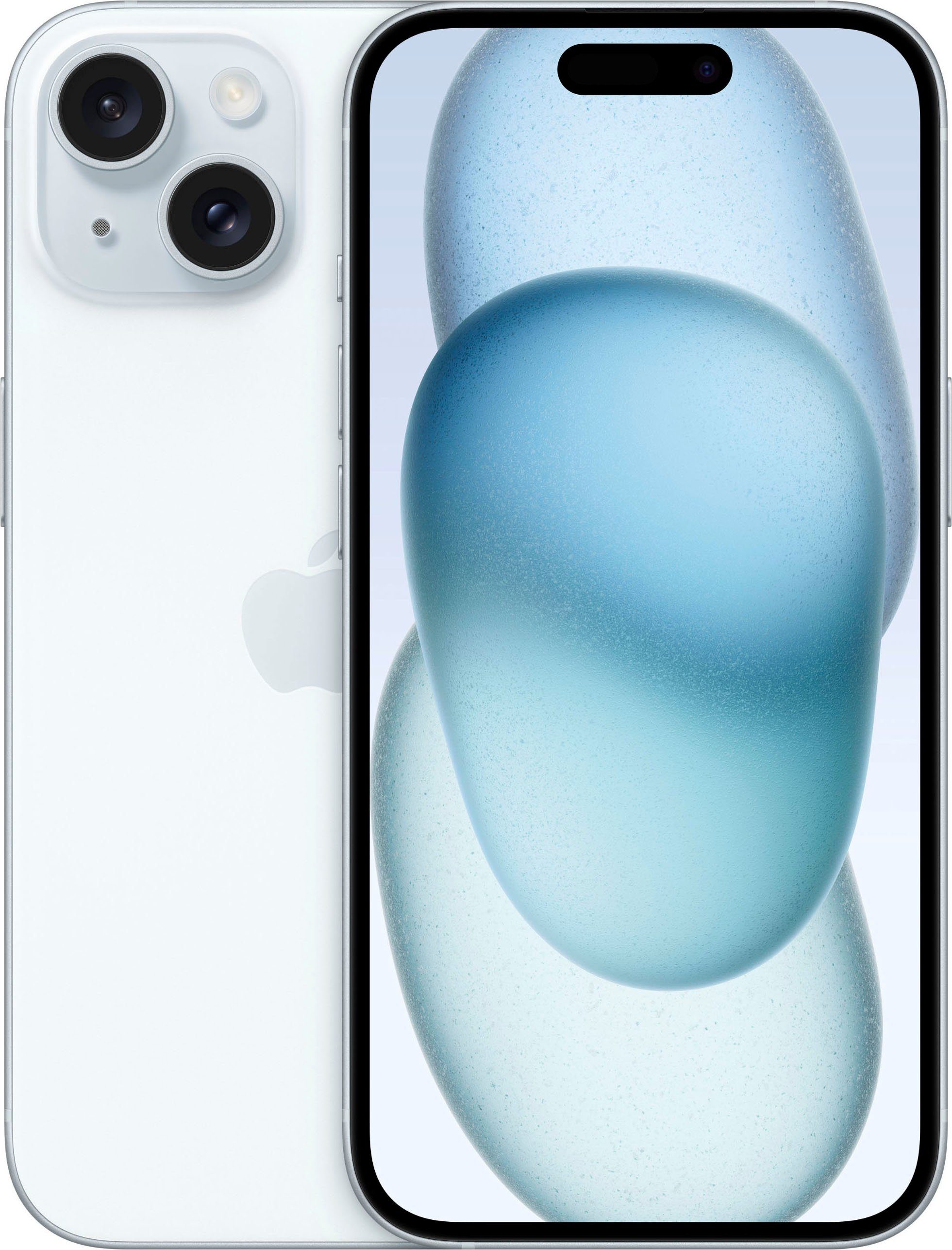 apple smartphone iphone 15 128gb, 128 gb blauw