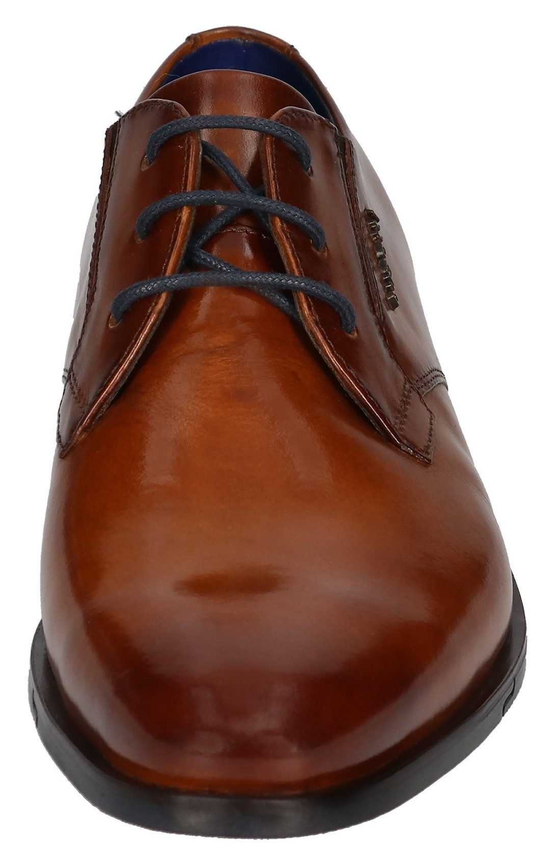 Bugatti Veterschoenen , blokhak, business schoen, avondschoen, feestelijke schoen met print