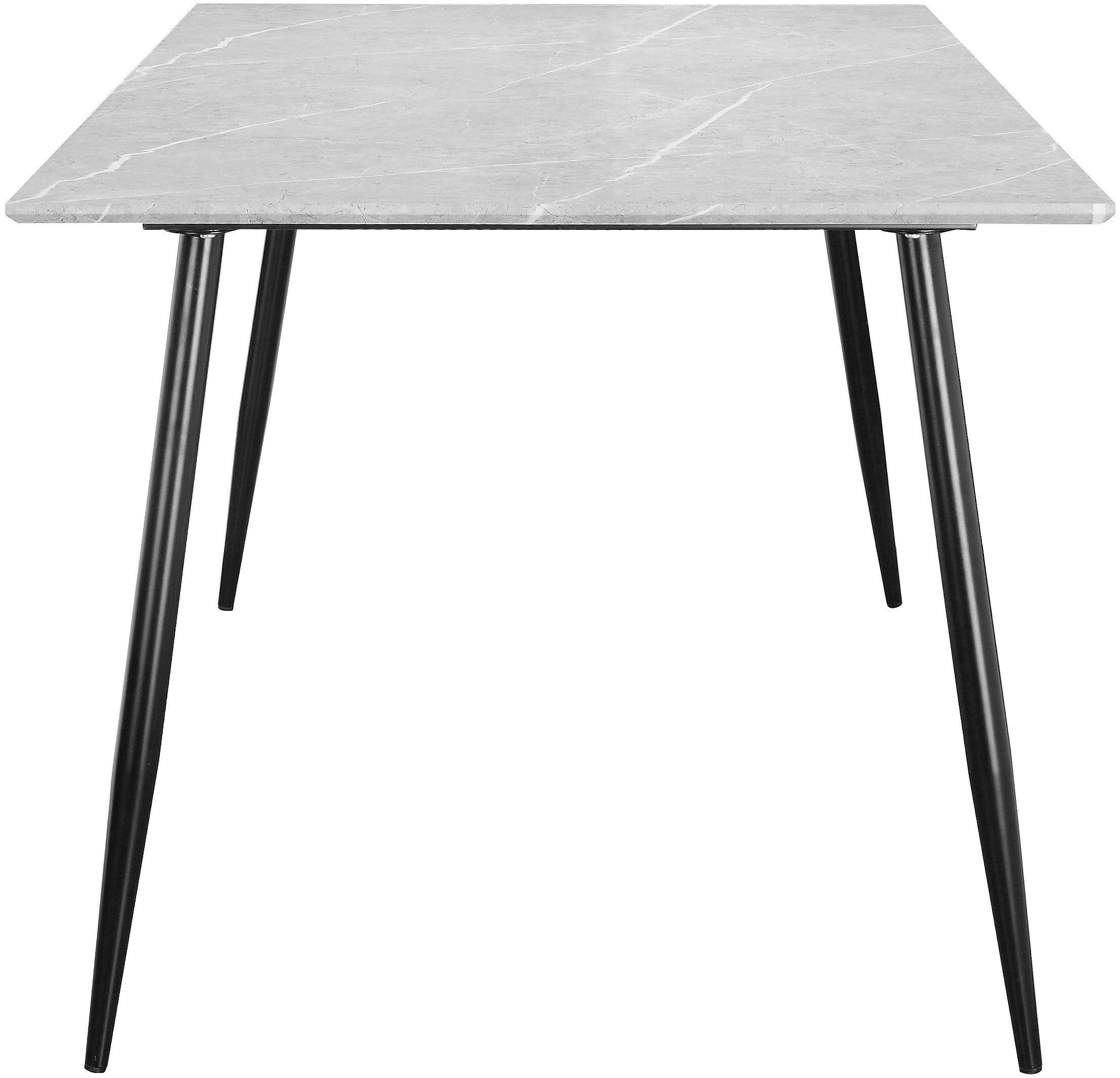 Leonique Eettafel Eadwine, Topseller! Frame van metaal, verschillende maten en kleuren, tafel, keukentafel (1 stuk)
