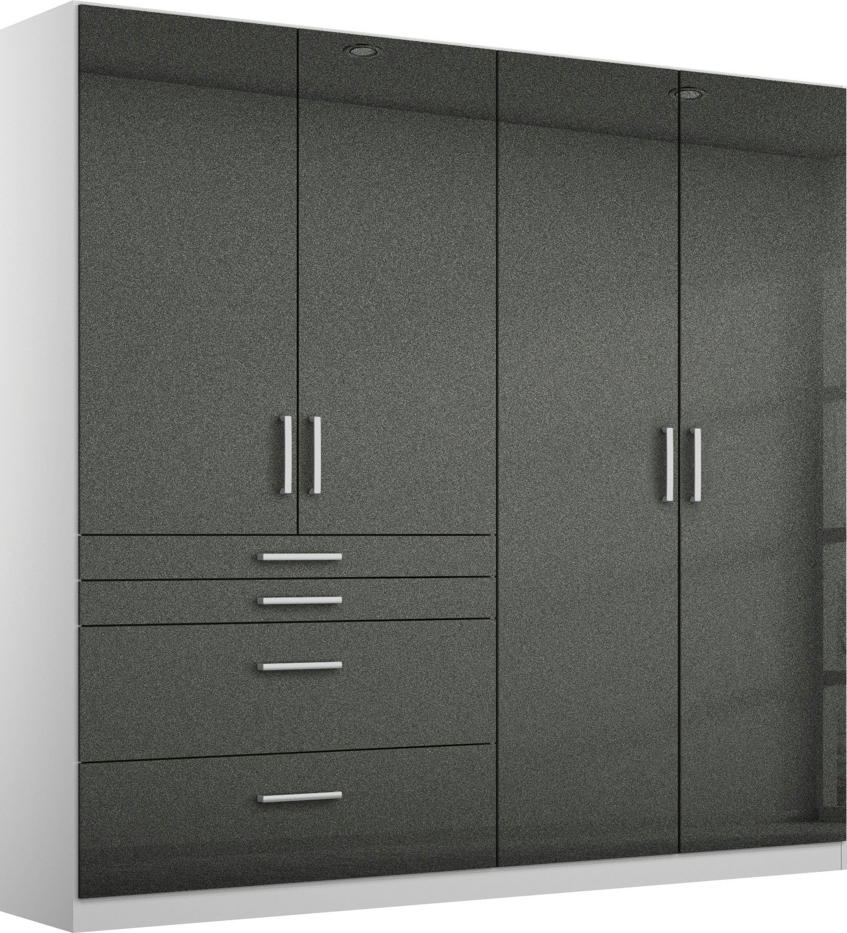 rauch Draaideurkast Kledingkast kast garderobe garderobekast topseller HOMBURG met veel opbergruimte, bovenste lade met indeling made in germany