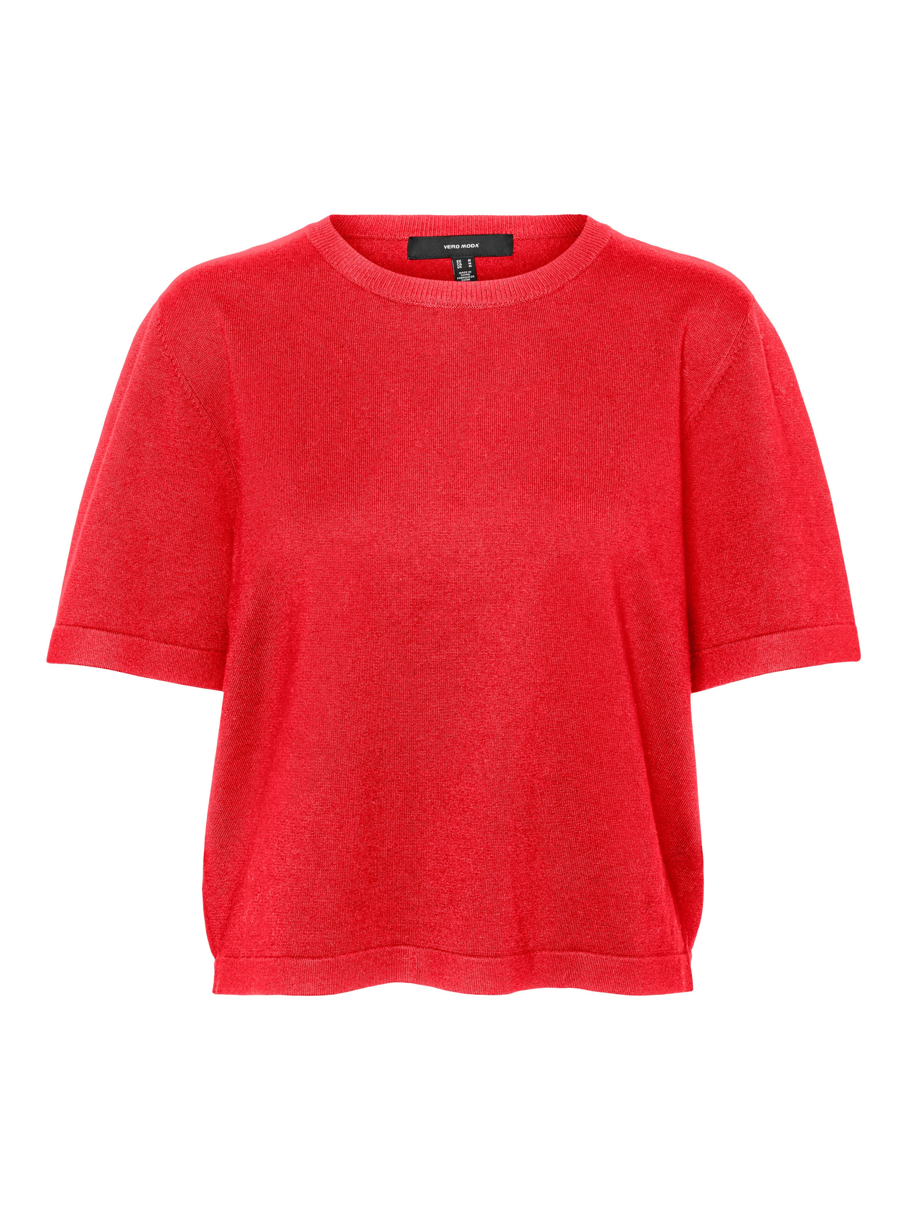 Vero Moda Trui met korte mouwen VMSILJE 2/4 O-NCK OVERSIZE PULL GA NOOS