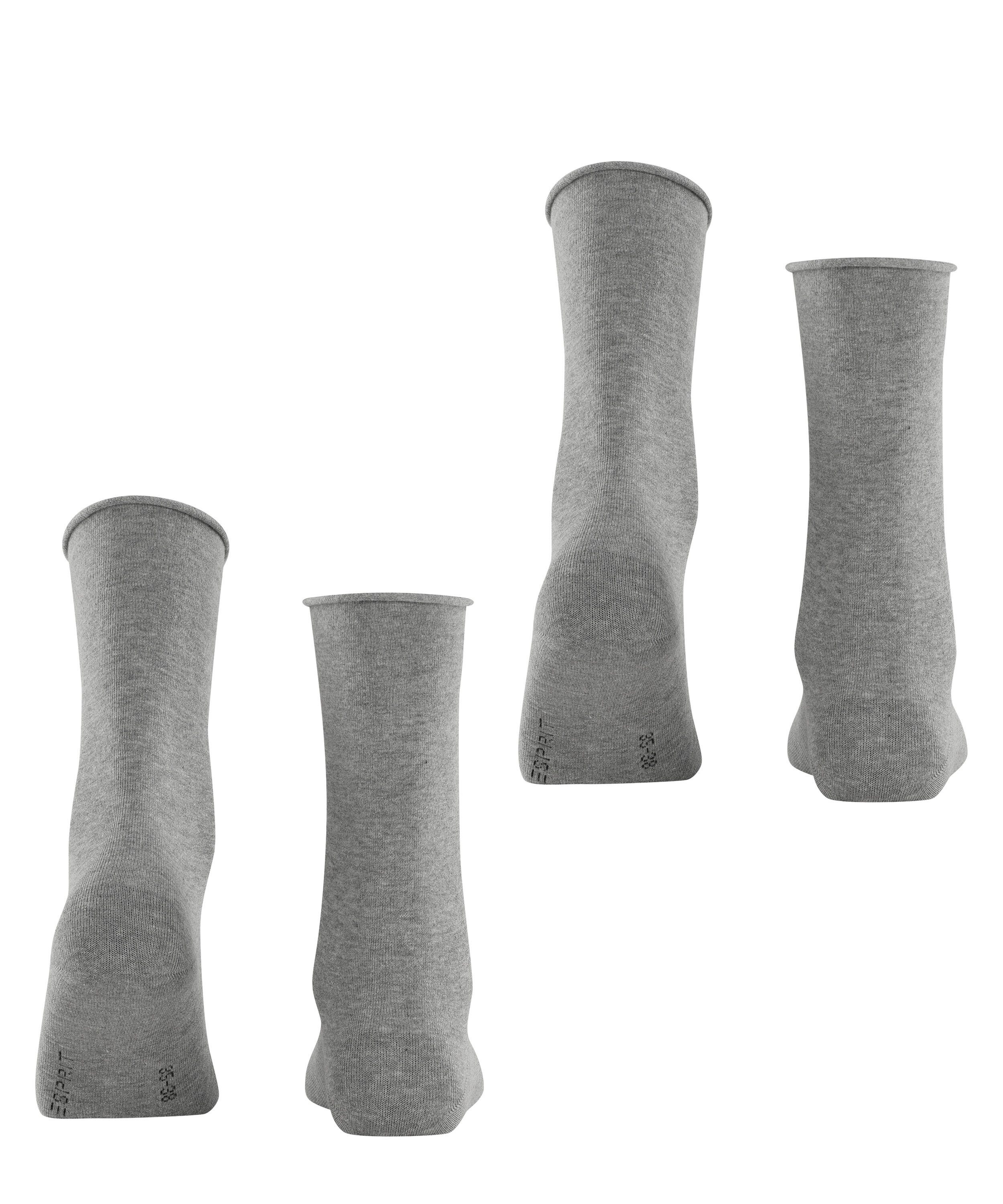 Esprit Sokken Basic Pure (Set van 2)