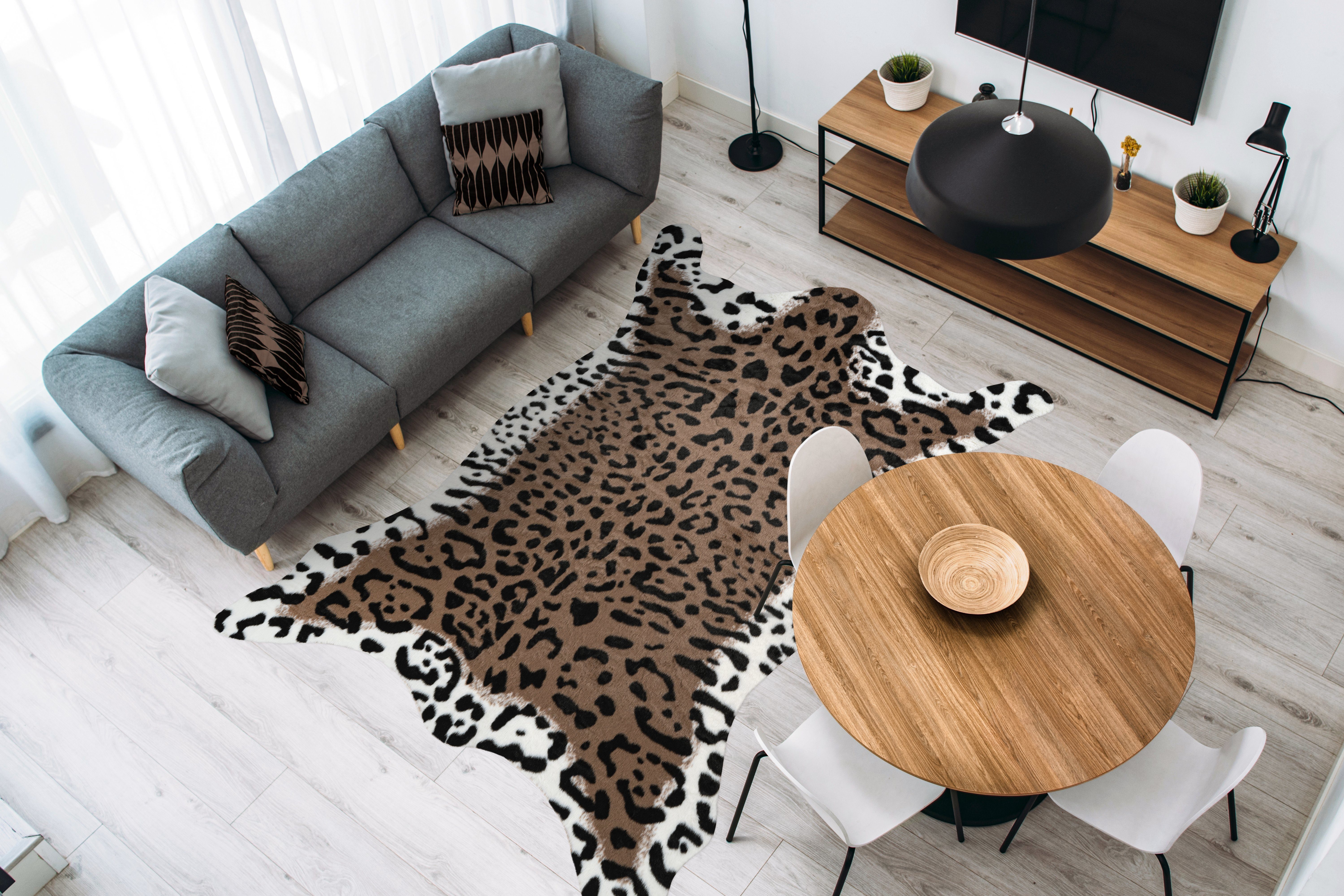 me gusta Vloerkleed Desert 325 Kunstbont tapijt, gezellige/zachte pool, rug in suede-look