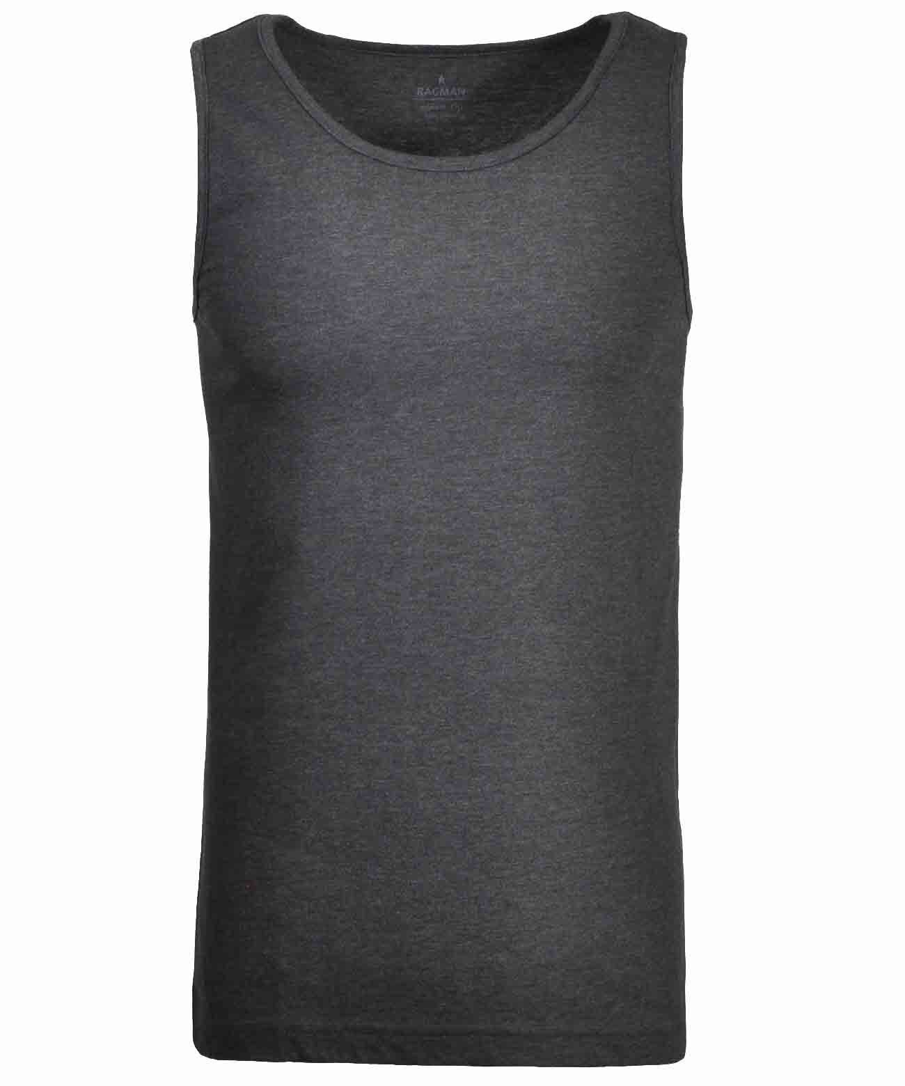 RAGMAN Muscle-shirt heren t-shirts maat 3XL grijs