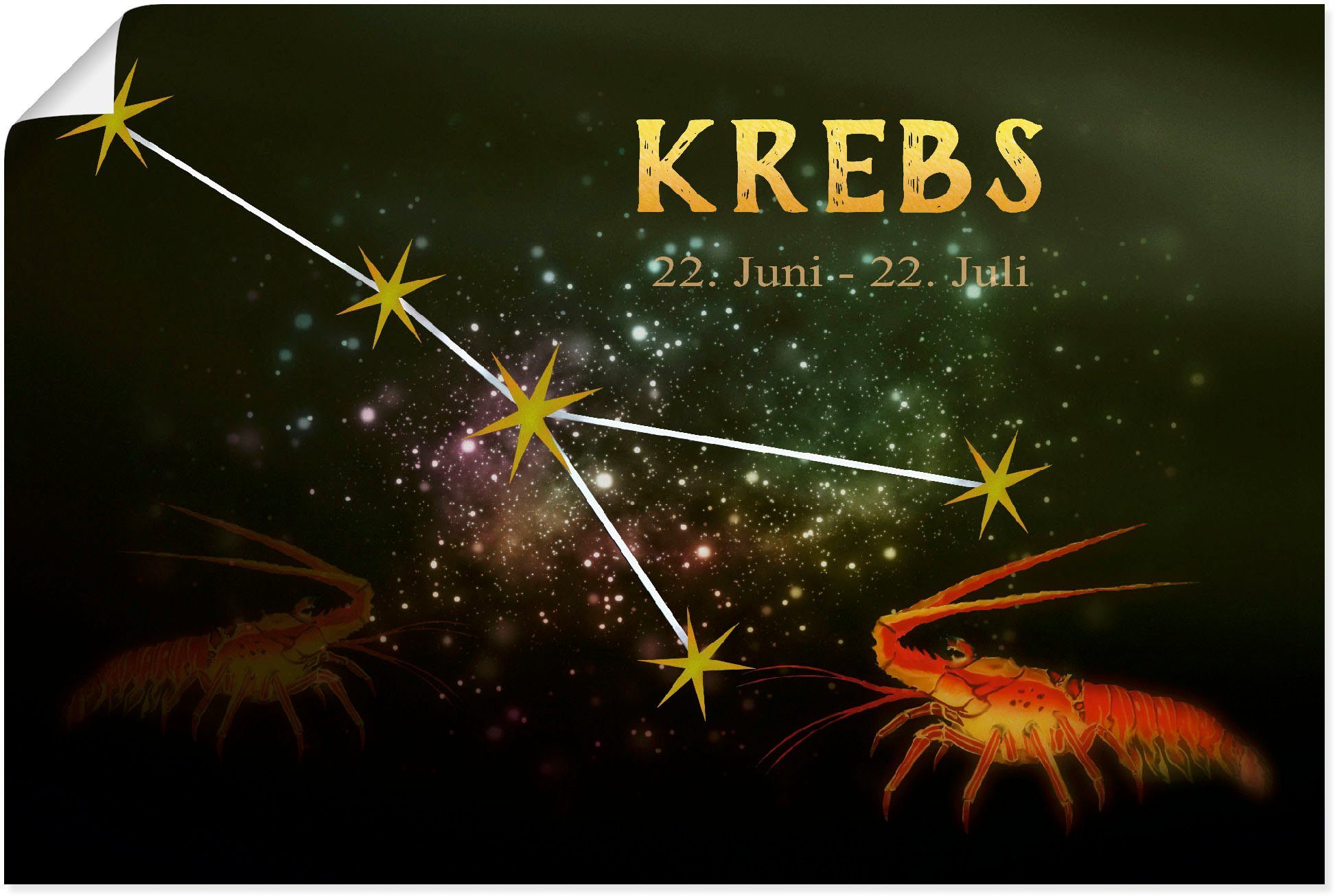 Kreeft Sterrenbeeld In Het Engels