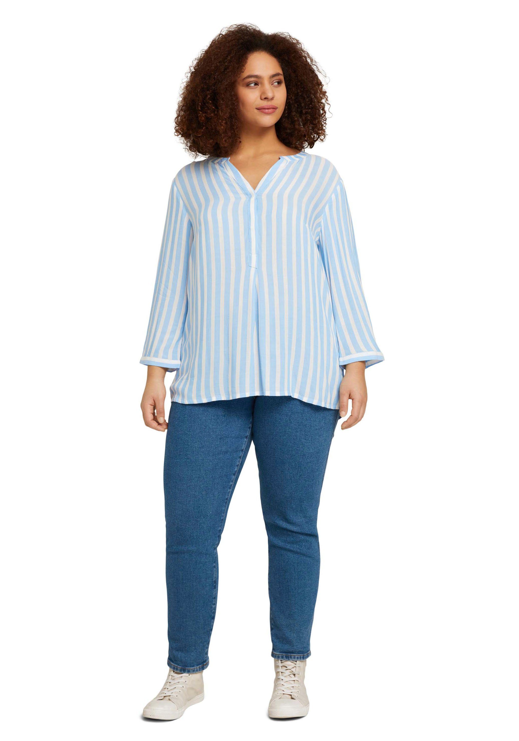 TOM TAILOR MY TRUE ME Blouse zonder sluiting met strepen