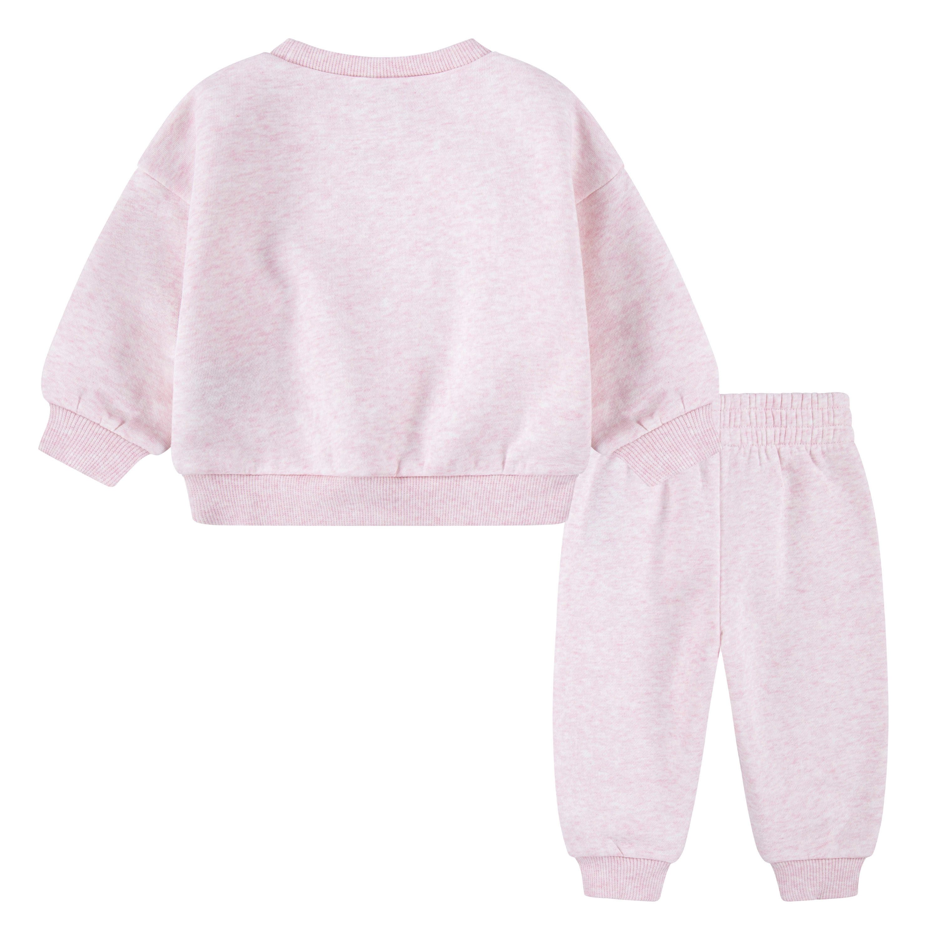 Nike Sportswear Joggingpak NKN ESSENTIAL FLEECE CREW SET (2-delig)
