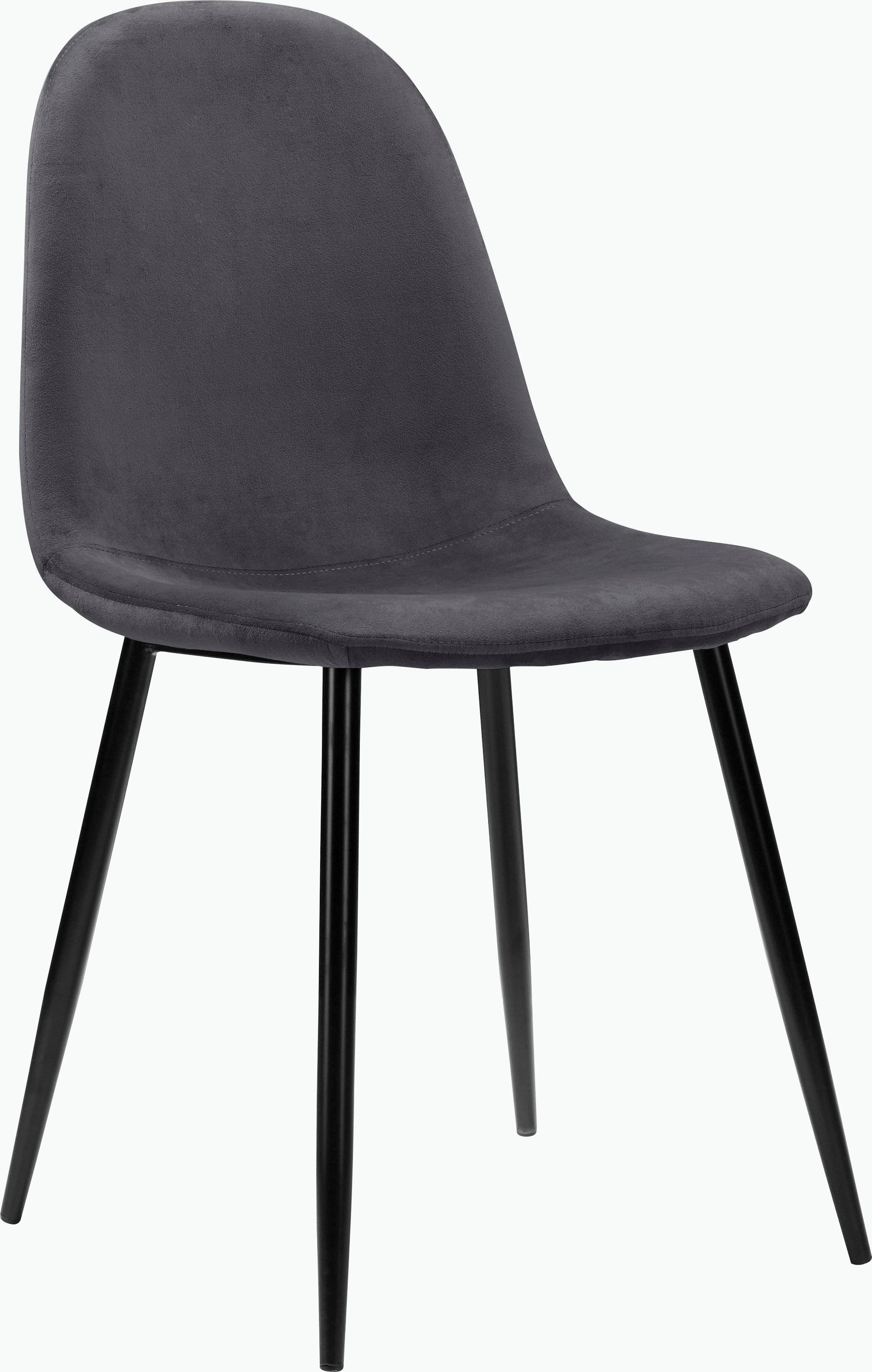 Leonique Eethoek Eadwine, TOPSELLER! Zitgroep eettafel plus 4 eetkamerstoelen (set, 5-delig)