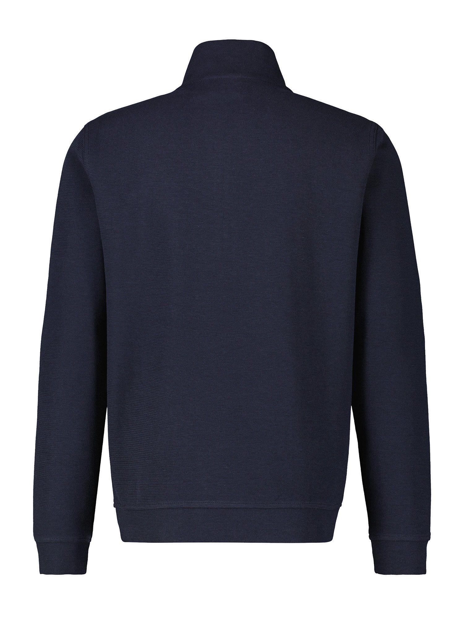 Lerros Sweatshirt LERROS brei troyer in structuurkwaliteit