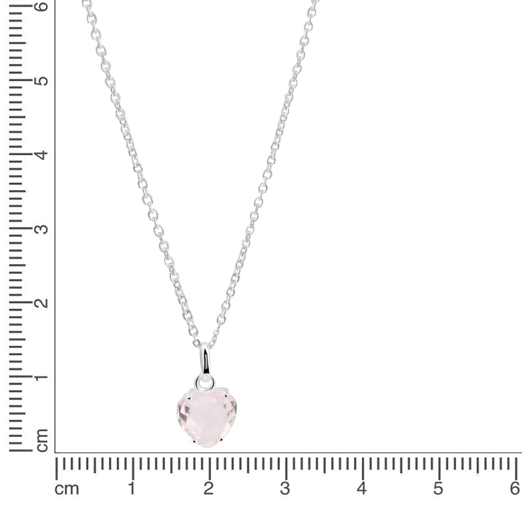 Firetti Ketting met hanger Sieraad cadeau zilver 925 halssieraad halsketting ankerketting hart