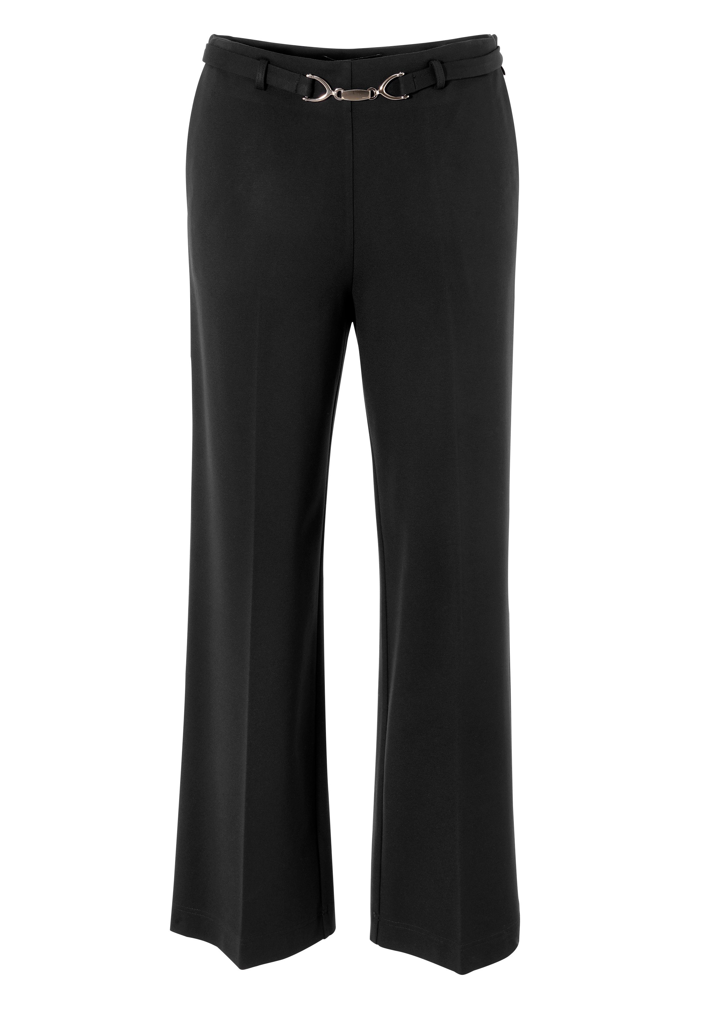 Aniston SELECTED Pantalon van stevigere stretch-jerseykwaliteit