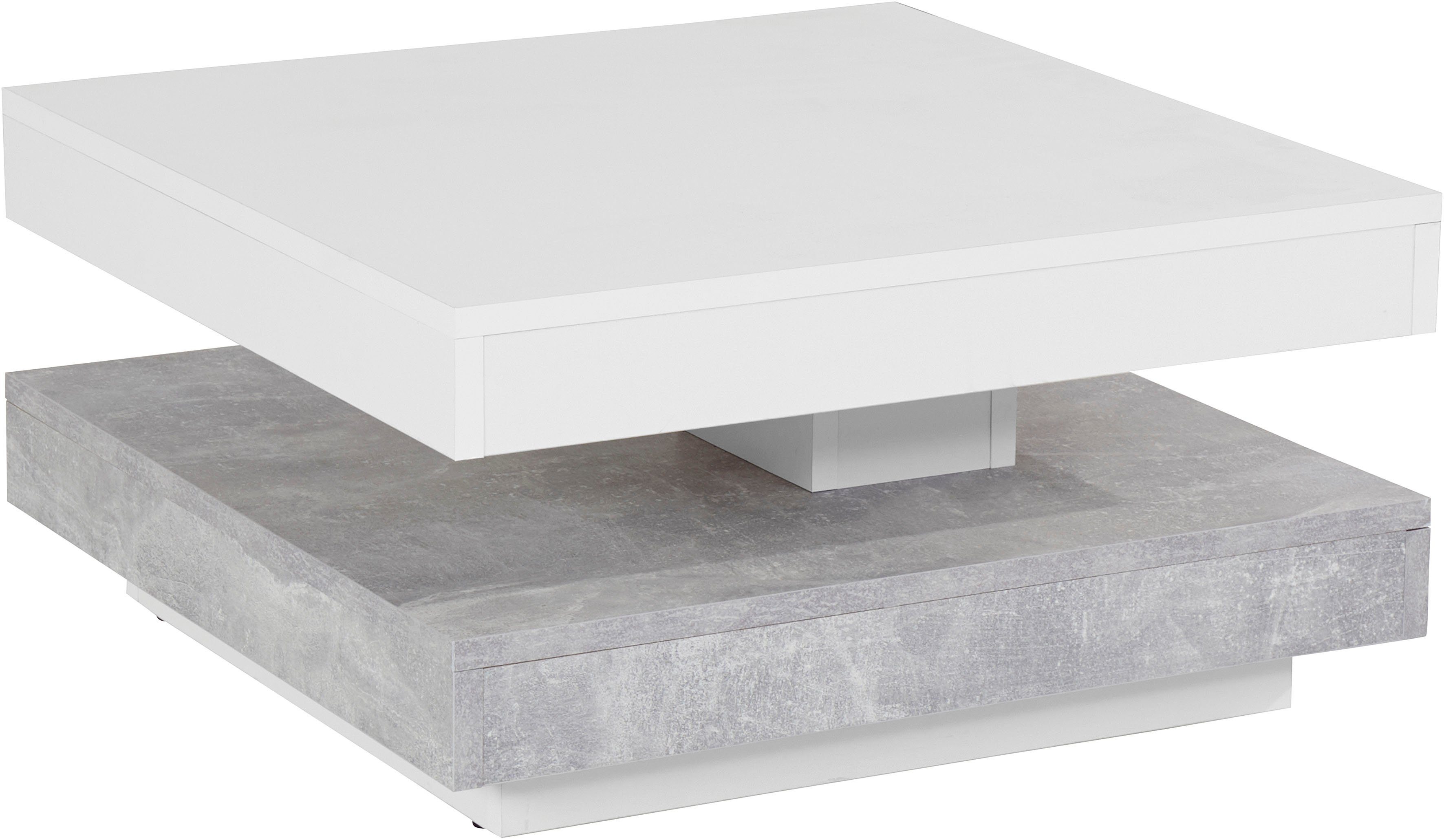 Home affaire Salontafel Ben met roterende plaat