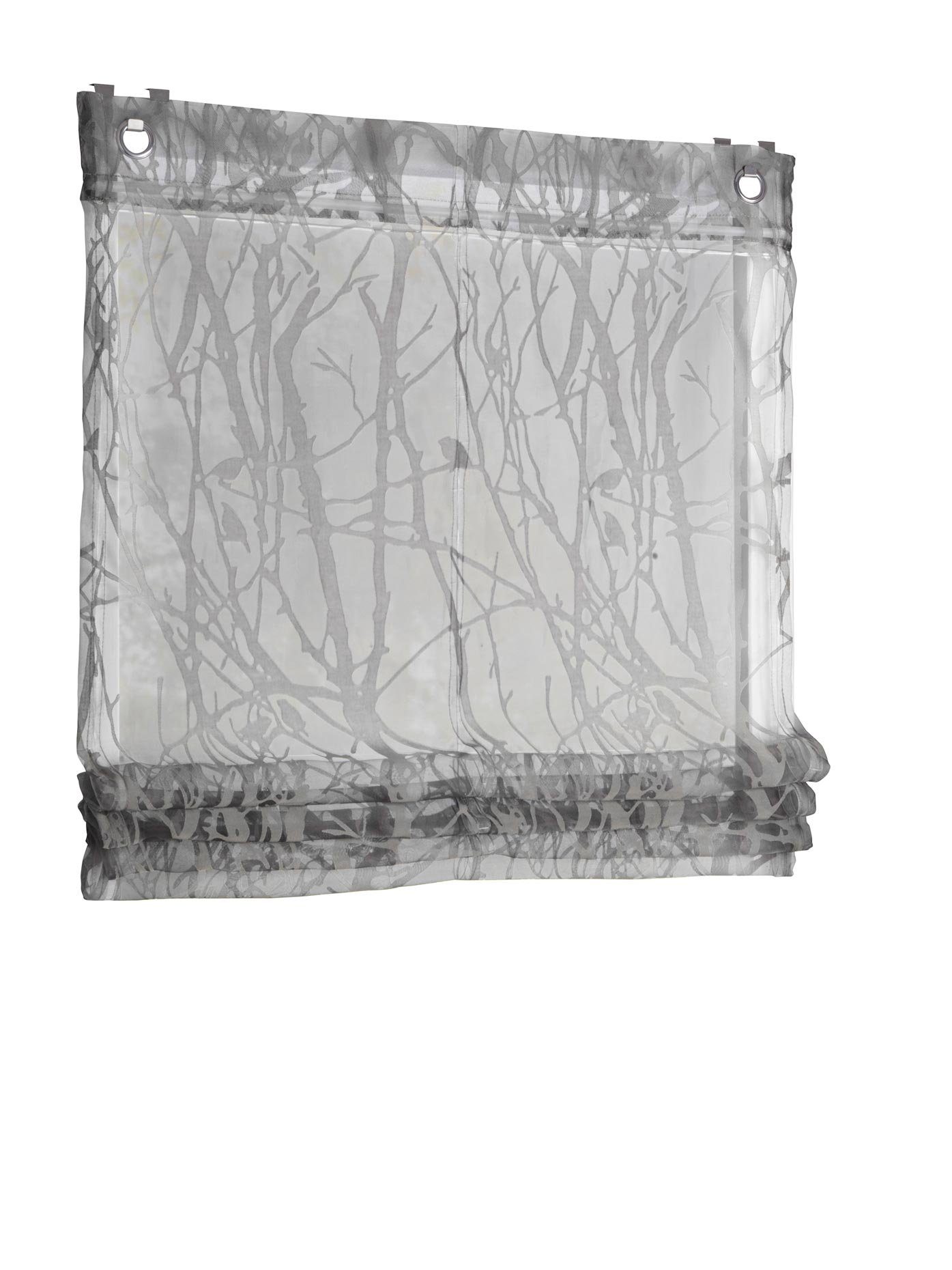 heine home Romeins rolgordijn (1 stuk) vouwgordijnen & jaloezieën maat 45 cm x 140 cm bruin