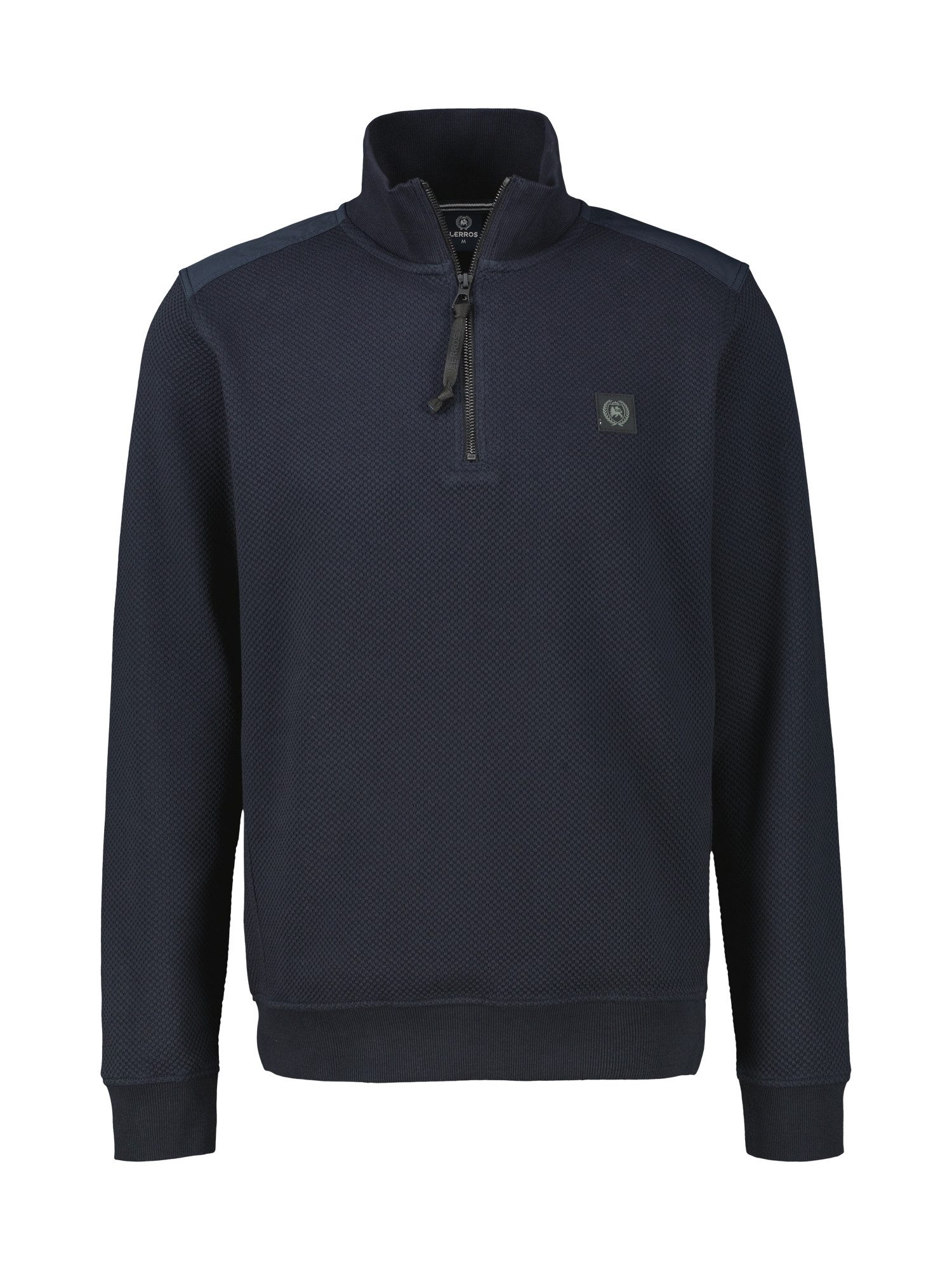 Lerros Sweatshirt LERROS Heren troyer in sportieve structuur
