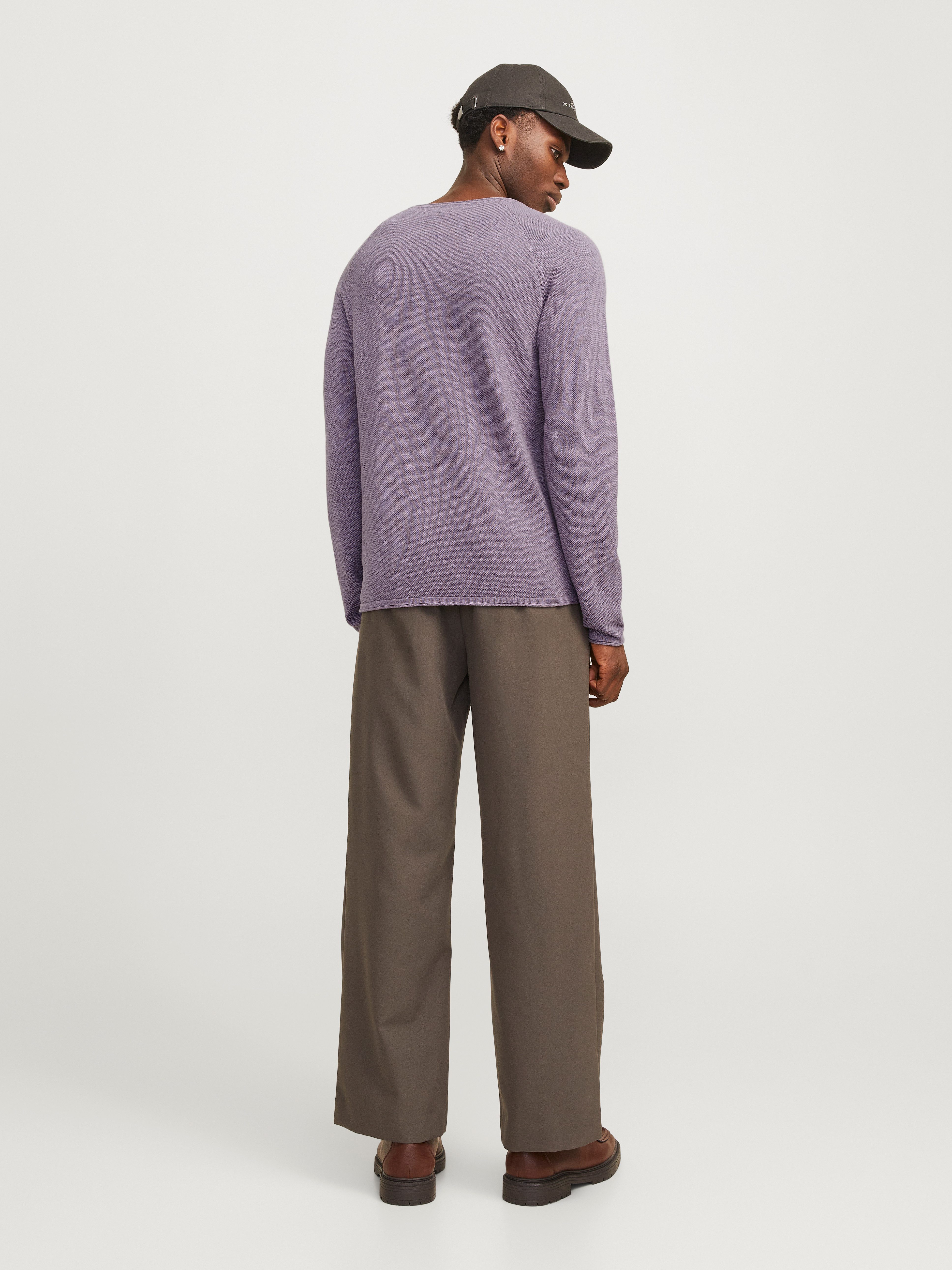 Jack & Jones Trui met ronde hals JJEHILL KNIT CREW NECK NOOS