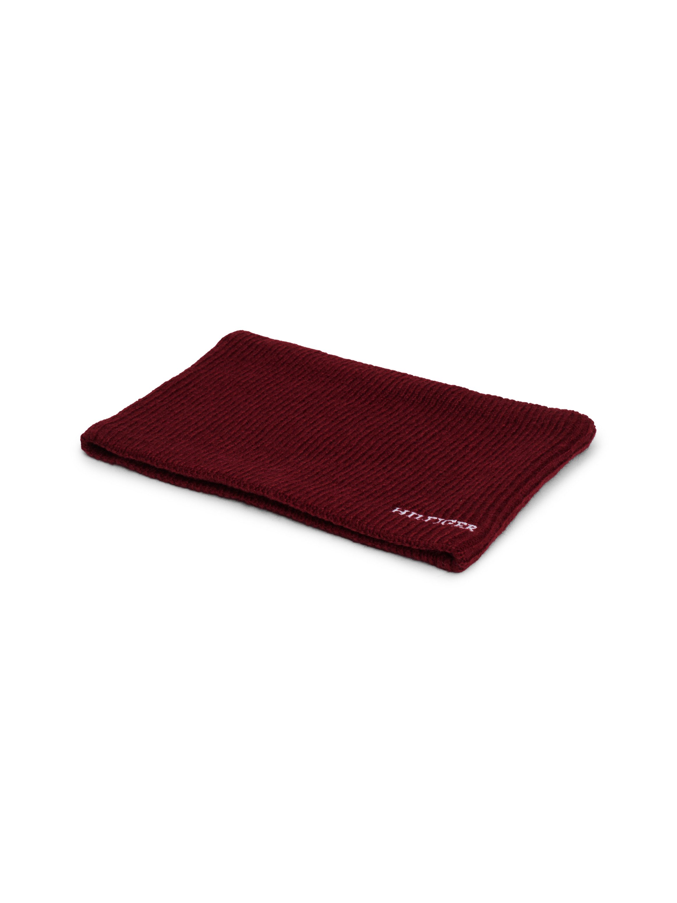 Tommy Hilfiger Gebreide sjaal MONOTYPE SNOOD met geborduurd logo-opschrift