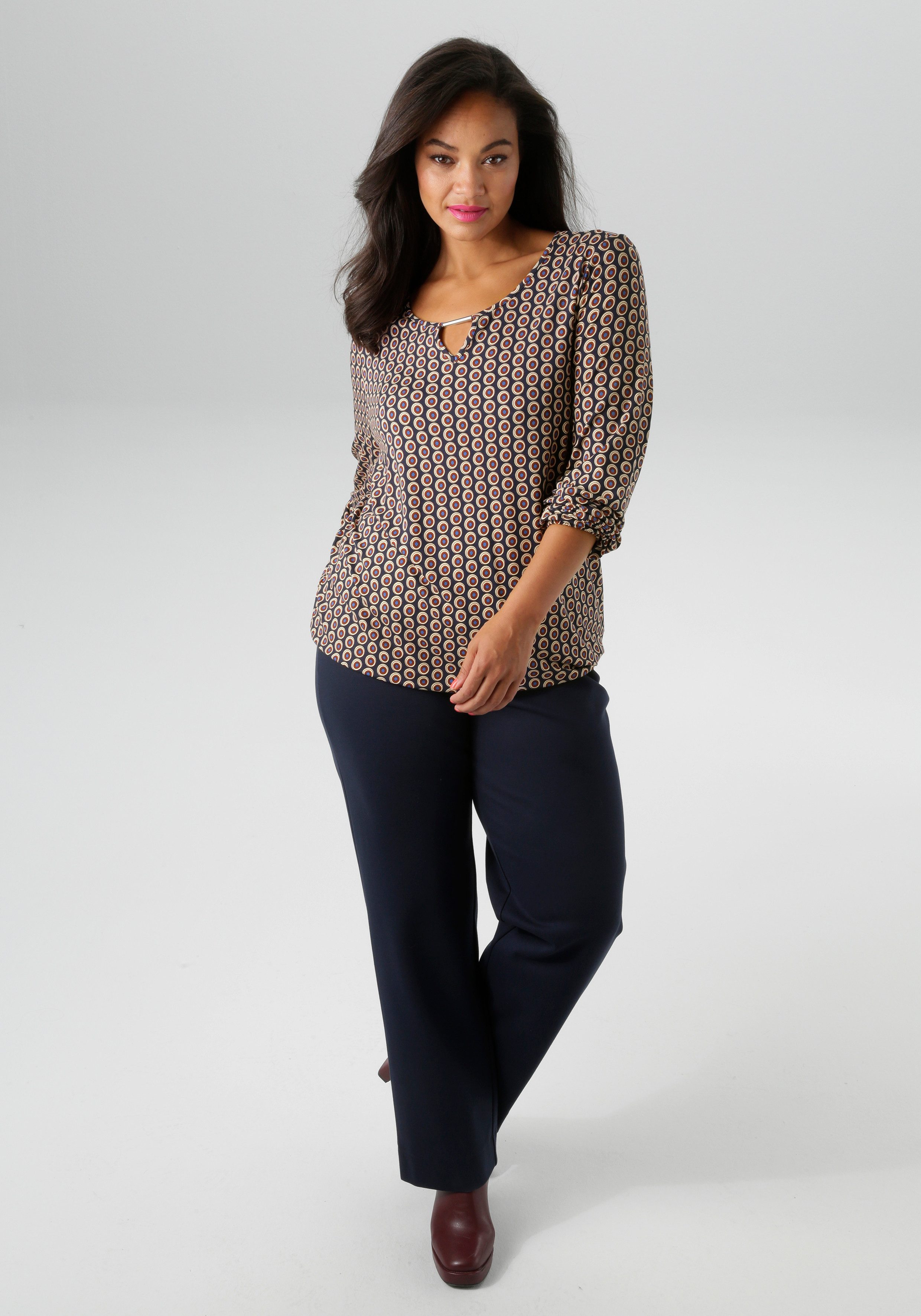 Aniston PLUS Shirt met lange mouwen
