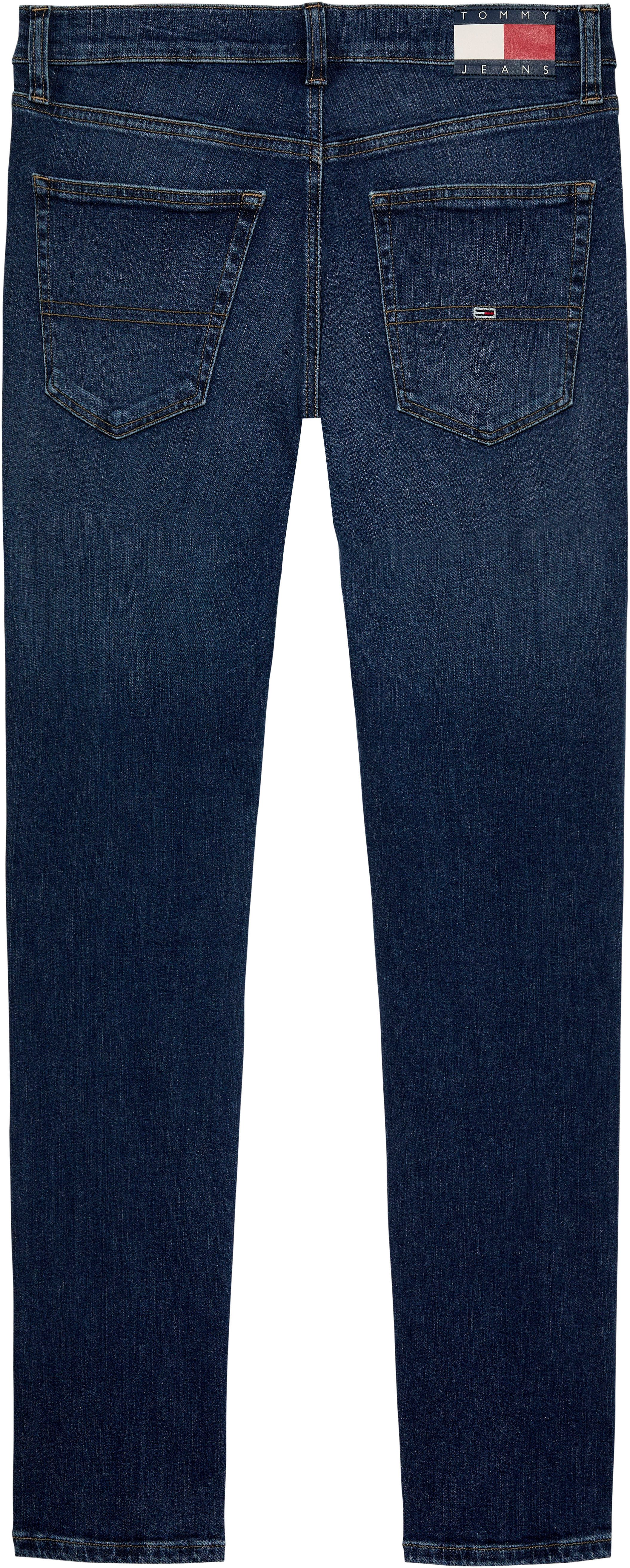TOMMY JEANS Slim fit jeans SCANTON SLIM met gestempeld logo
