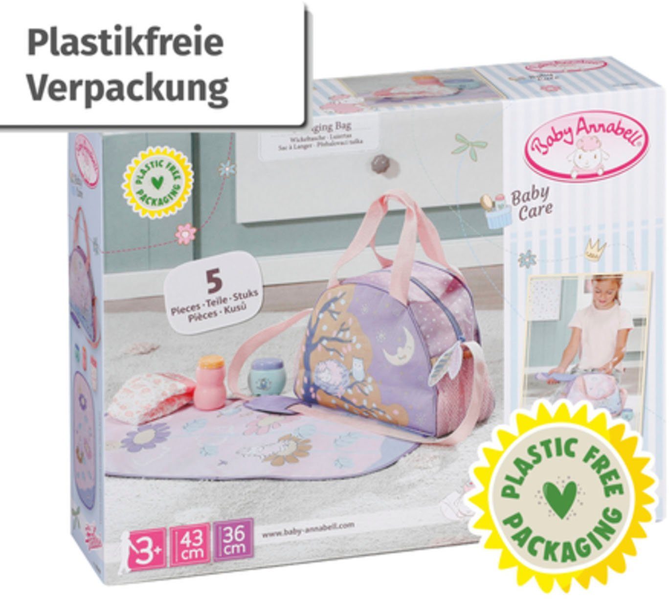 Baby Annabell Luiertas voor poppen met toebehoren