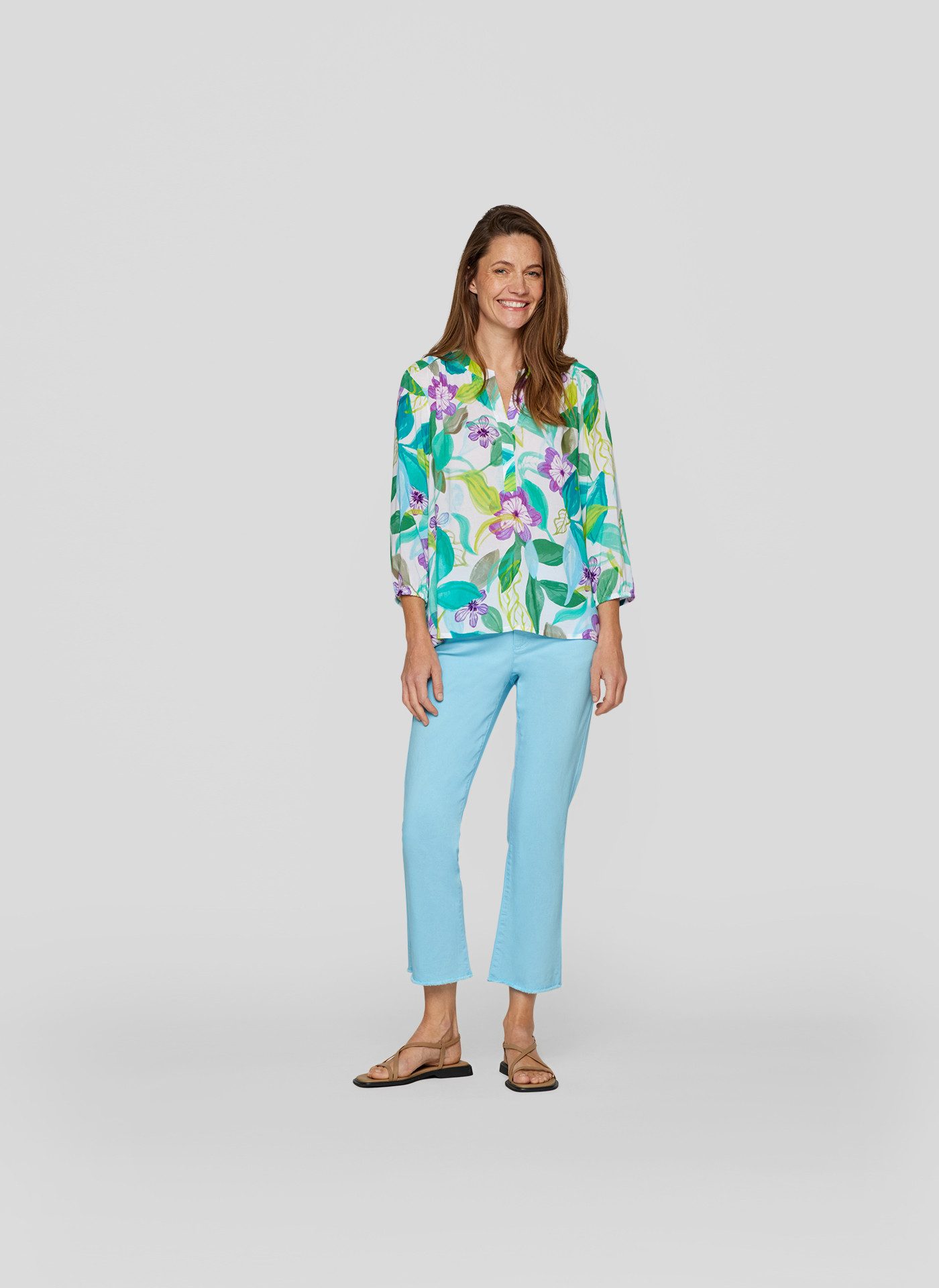 Rabe Gedessineerde blouse