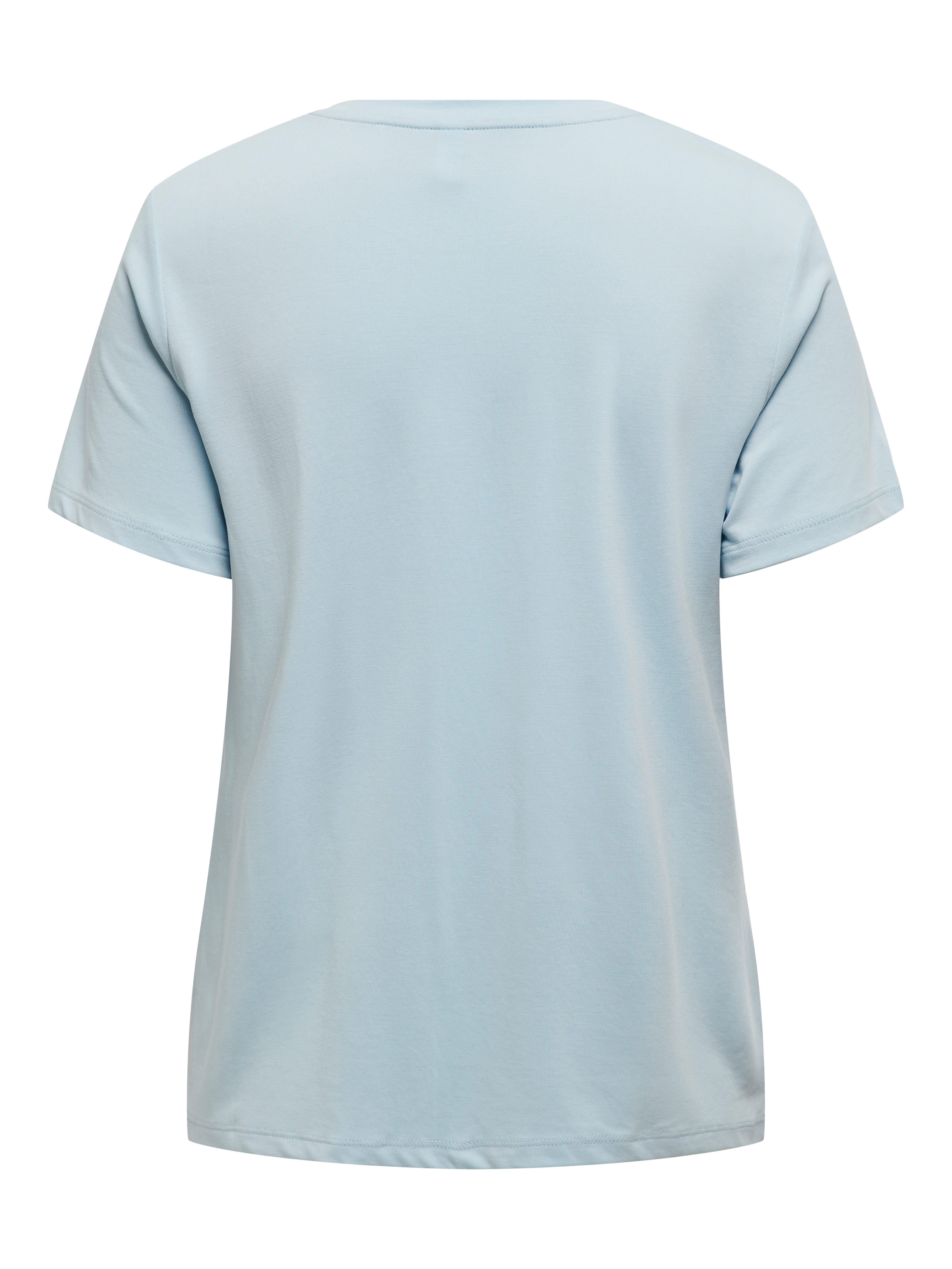 Only Shirt met korte mouwen ONLFREE LIFE REG S/S LEAF TOP BOX JRS