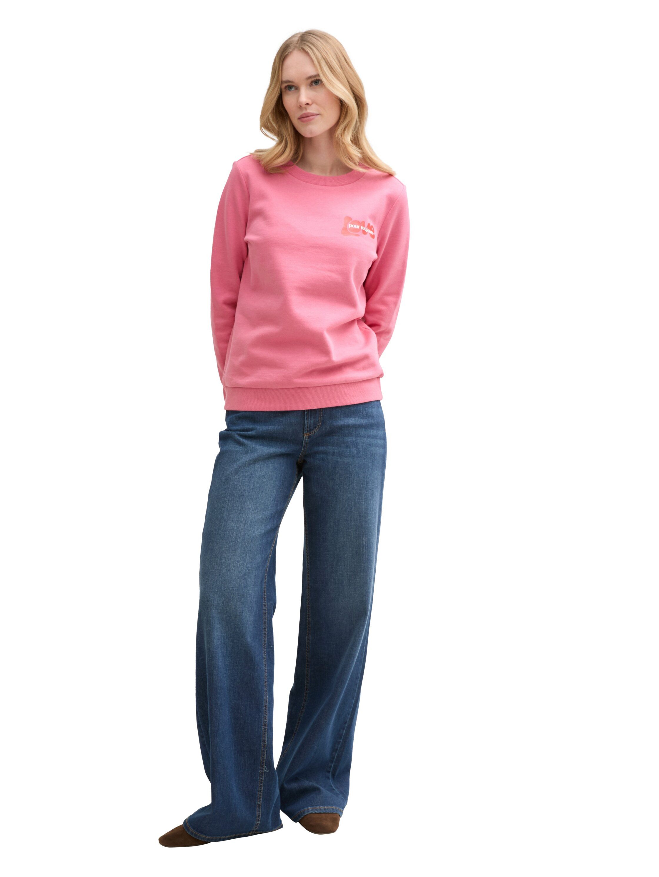 Tom Tailor Sweatshirt met frontprint