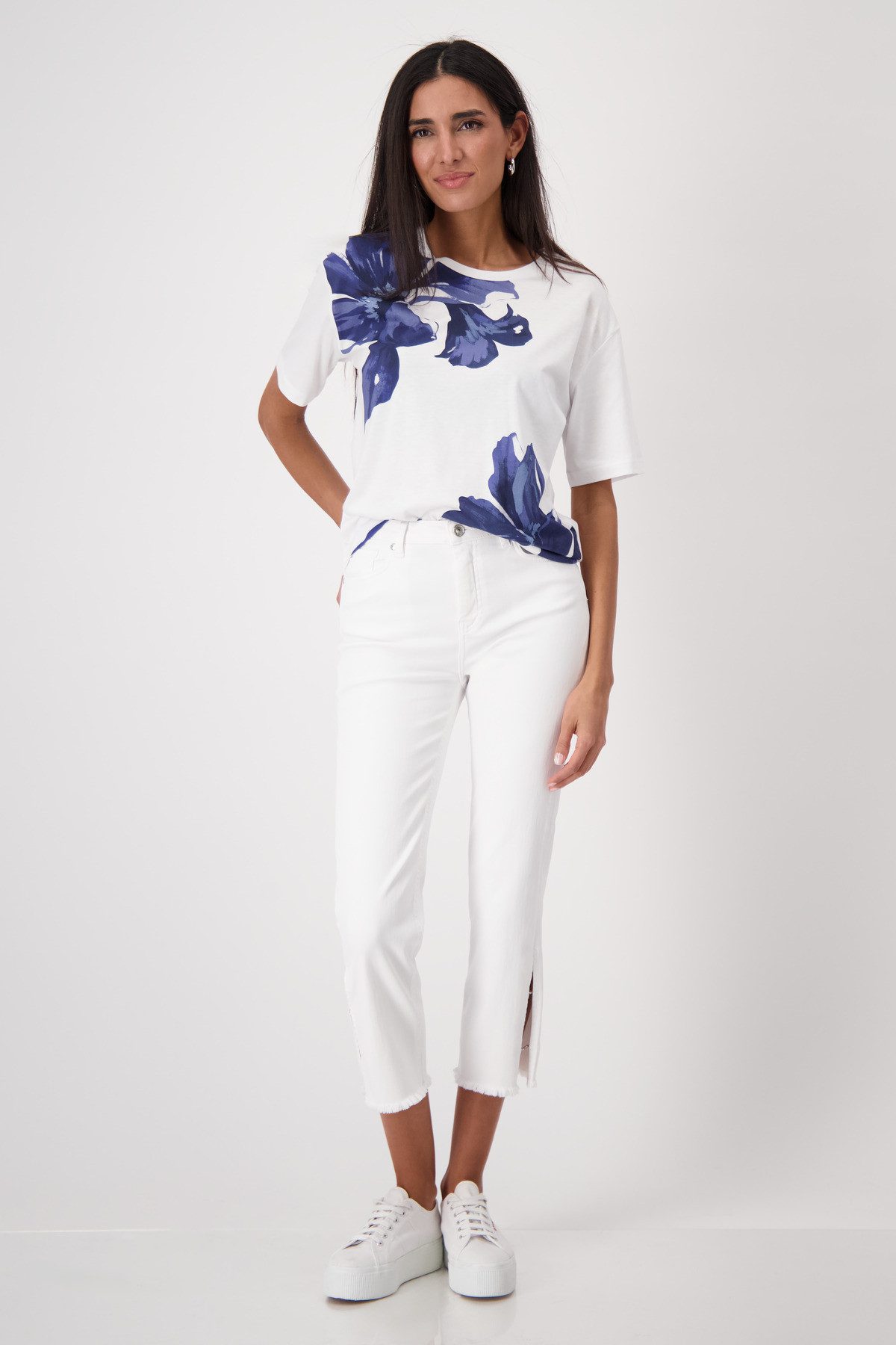 Monari Shirt met ronde hals Met een ronde hals