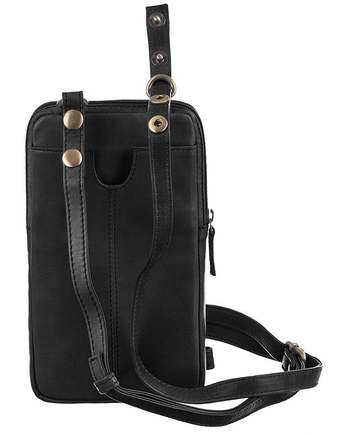 GreenLand Nature Gsm-tasje Black Nappa