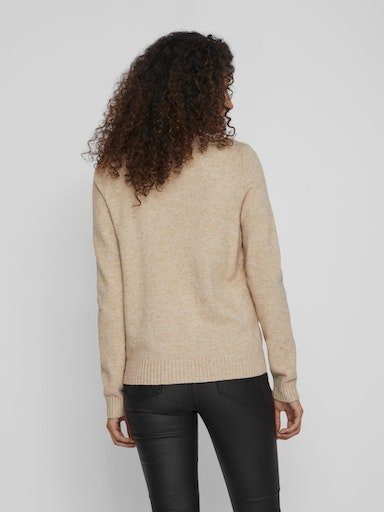Vila Trui met V-hals VIRIL V-NECK L S KNIT TOP NOOS