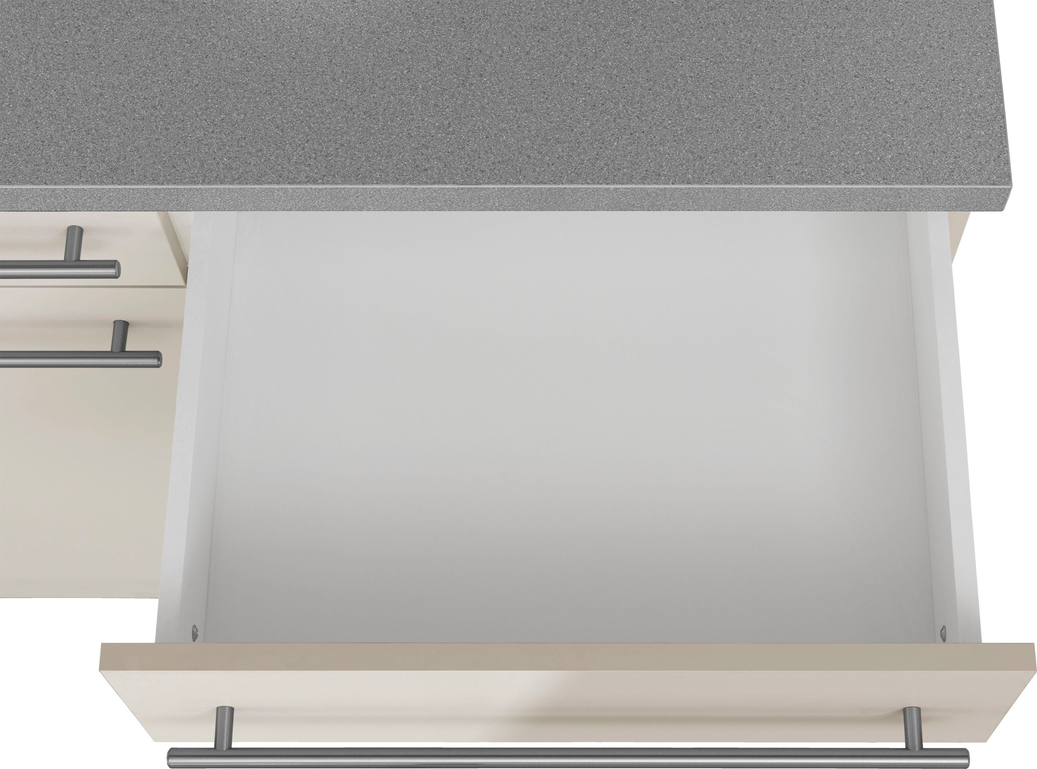 wiho Küchen Keuken Chicago inclusief spoelbak, breedte 180 cm