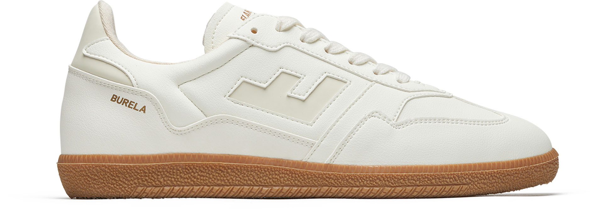 MUSTANG Sneakers BURELA SLIM vegan sneaker, bovenmateriaal van 70% maïsresten
