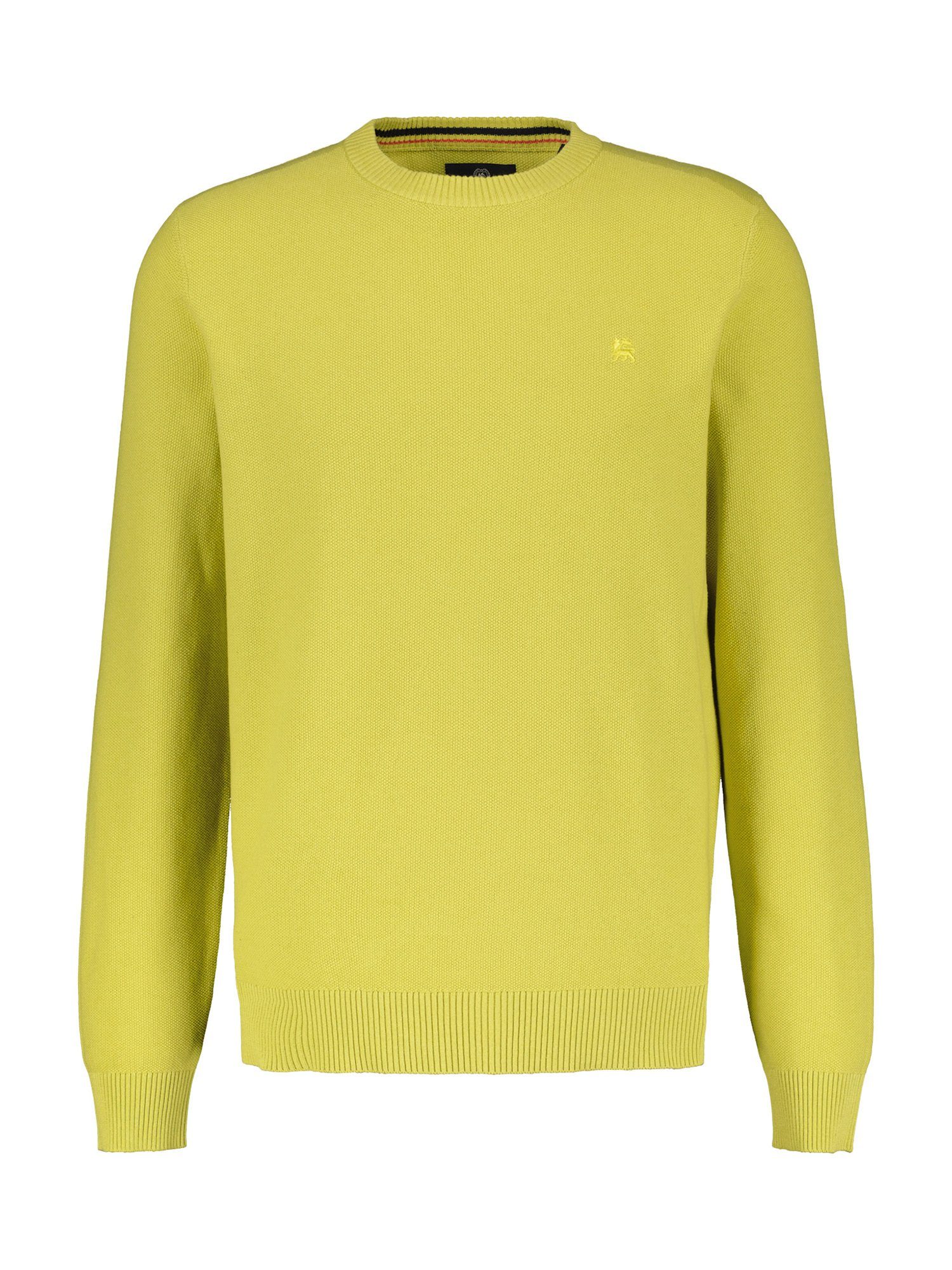Lerros Gebreide trui LERROS crewneck gebreide pullover heren truien maat S groen
