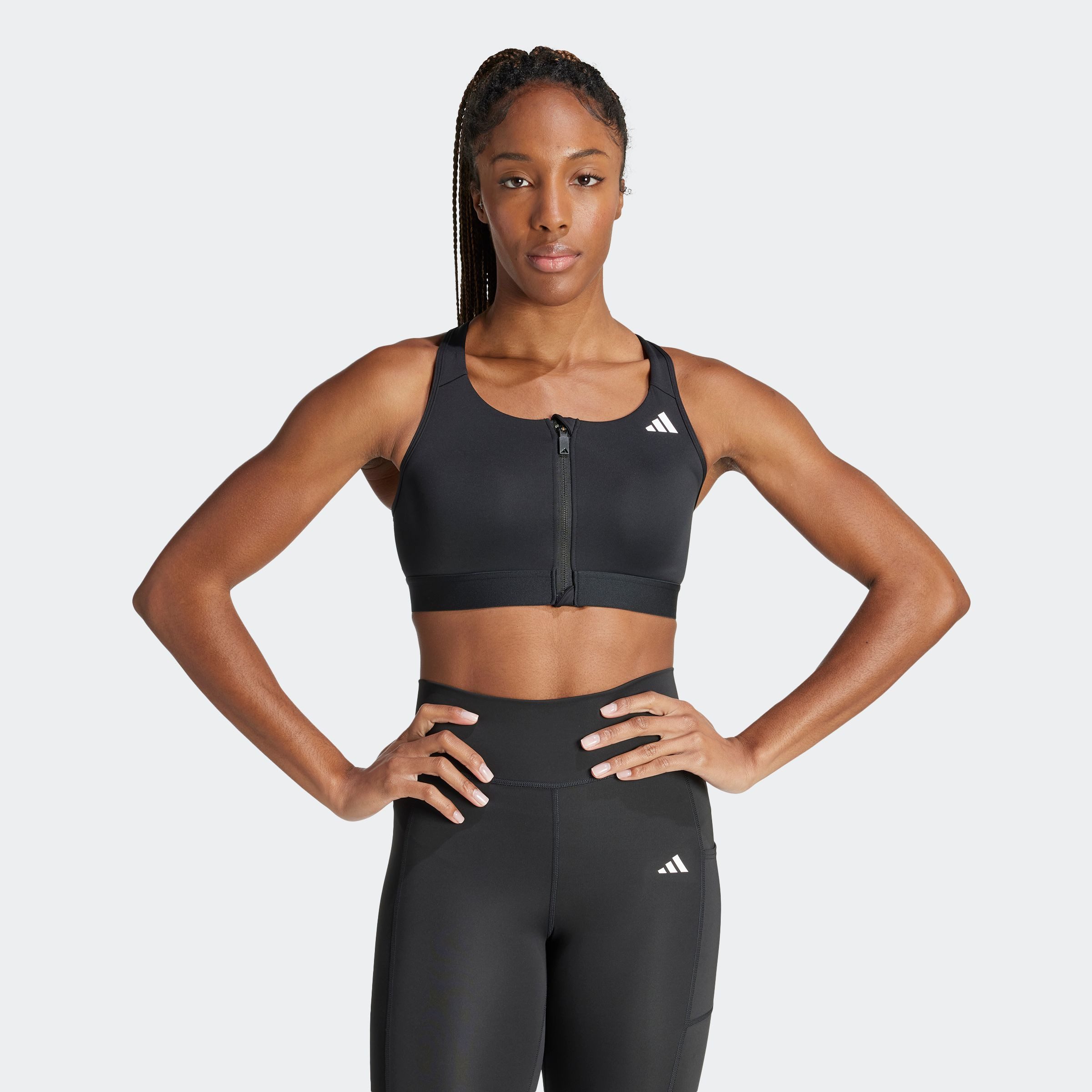 adidas Performance Sport-bh PWRCT MS ZIP (1-delig)