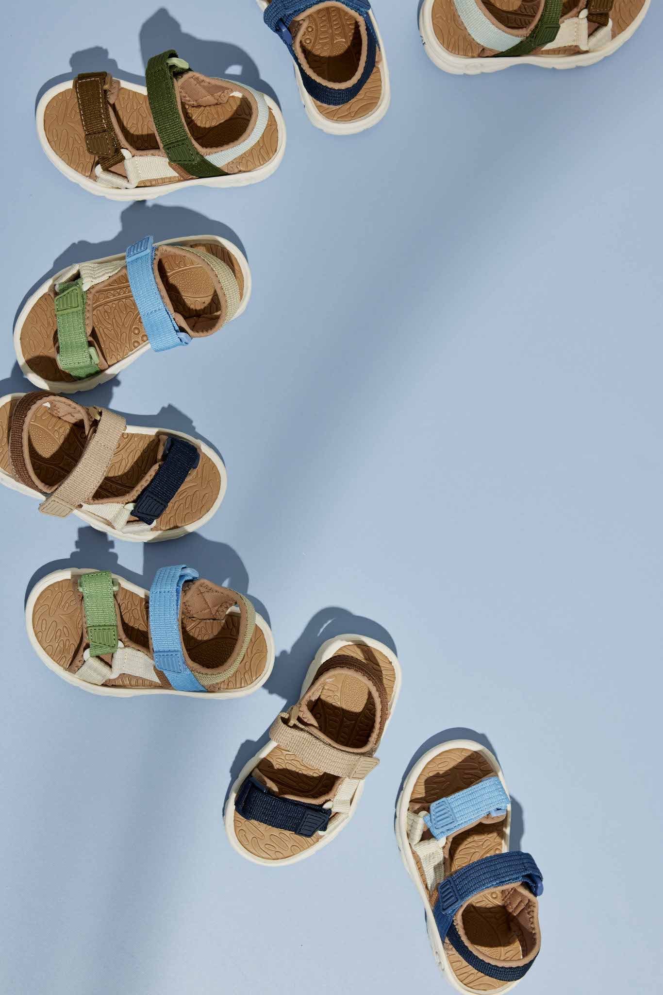 Bisgaard Sandalen Nico Breedte: normaal , trekkingschoen, badeschoen, klittenbandschoen, maat sjabloon te downloaden