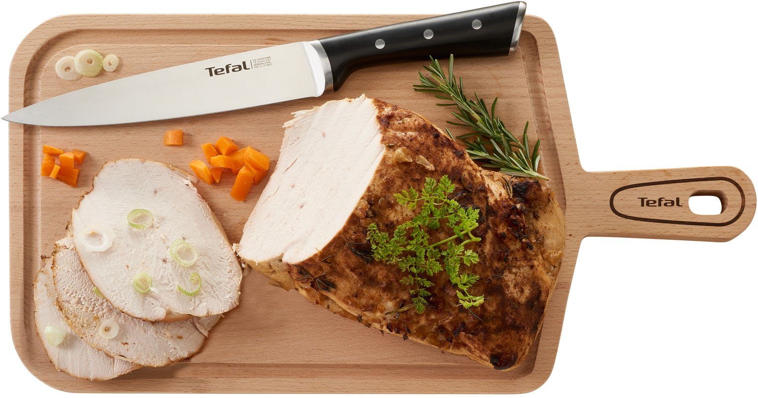 Tefal Vleesmes Ice Force IJsharding, duurzame prestaties, vis/vlees, roestvrij staal (1-delig)
