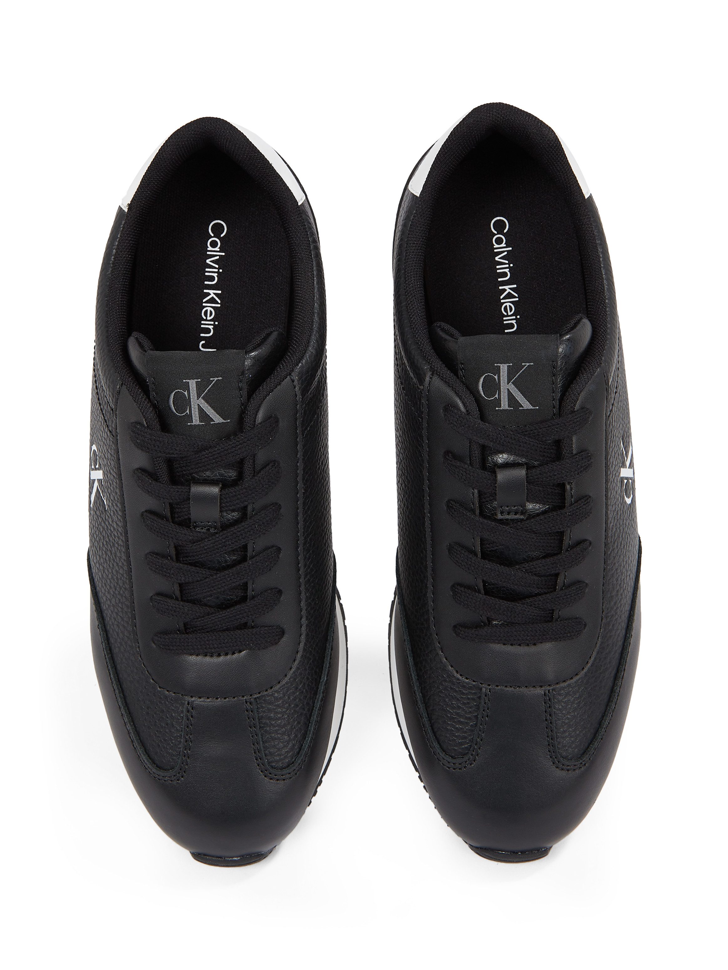 Calvin Klein Plateausneakers RUNNER LACEUP TC , vrijetijdsschoen, lage schoen, veterschoen met contrasterend logo
