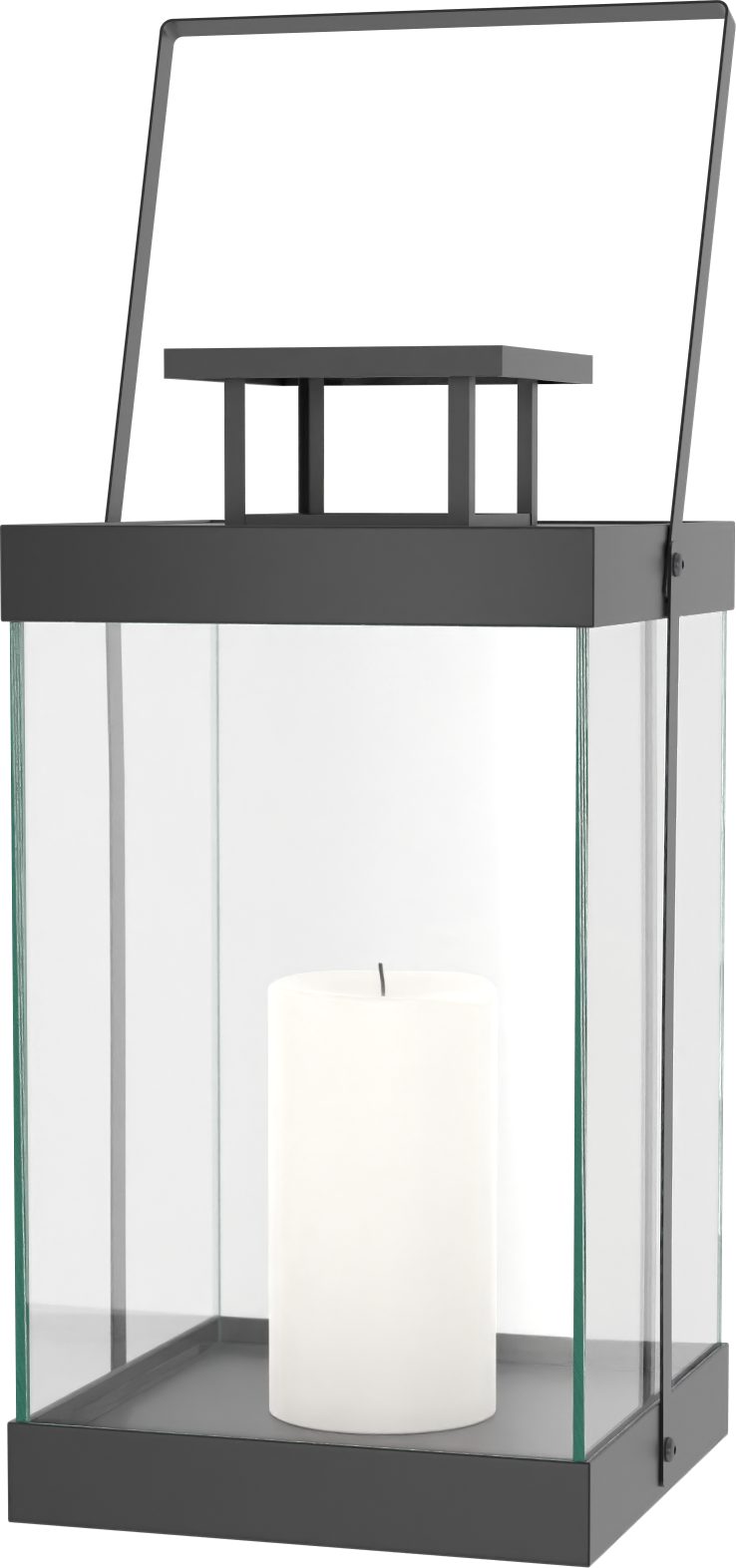 BLOMUS Lantaarn met kaars Lantaarn -finca- klein - black