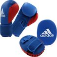 adidas performance slagkussen kids boxing kit 2 (set) blauw