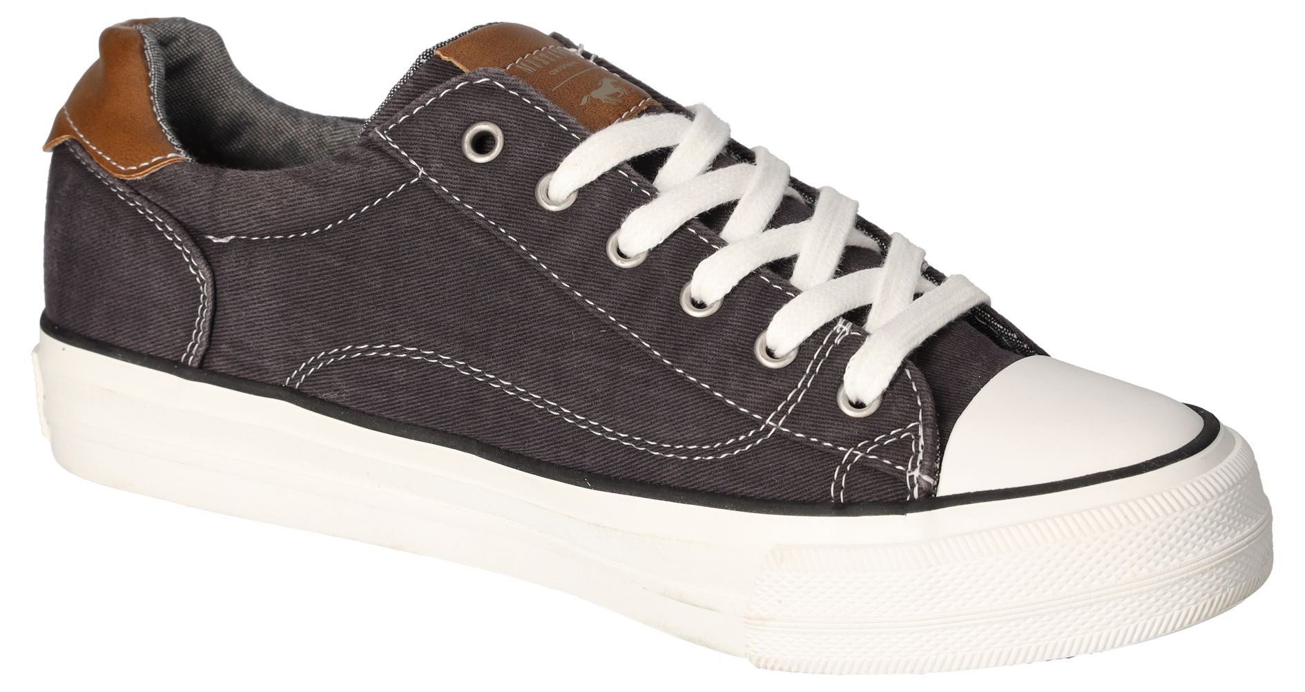 Mustang Shoes Sneakers , vrijetijdsschoen, lage schoen, veterschoen, met rubberen kap