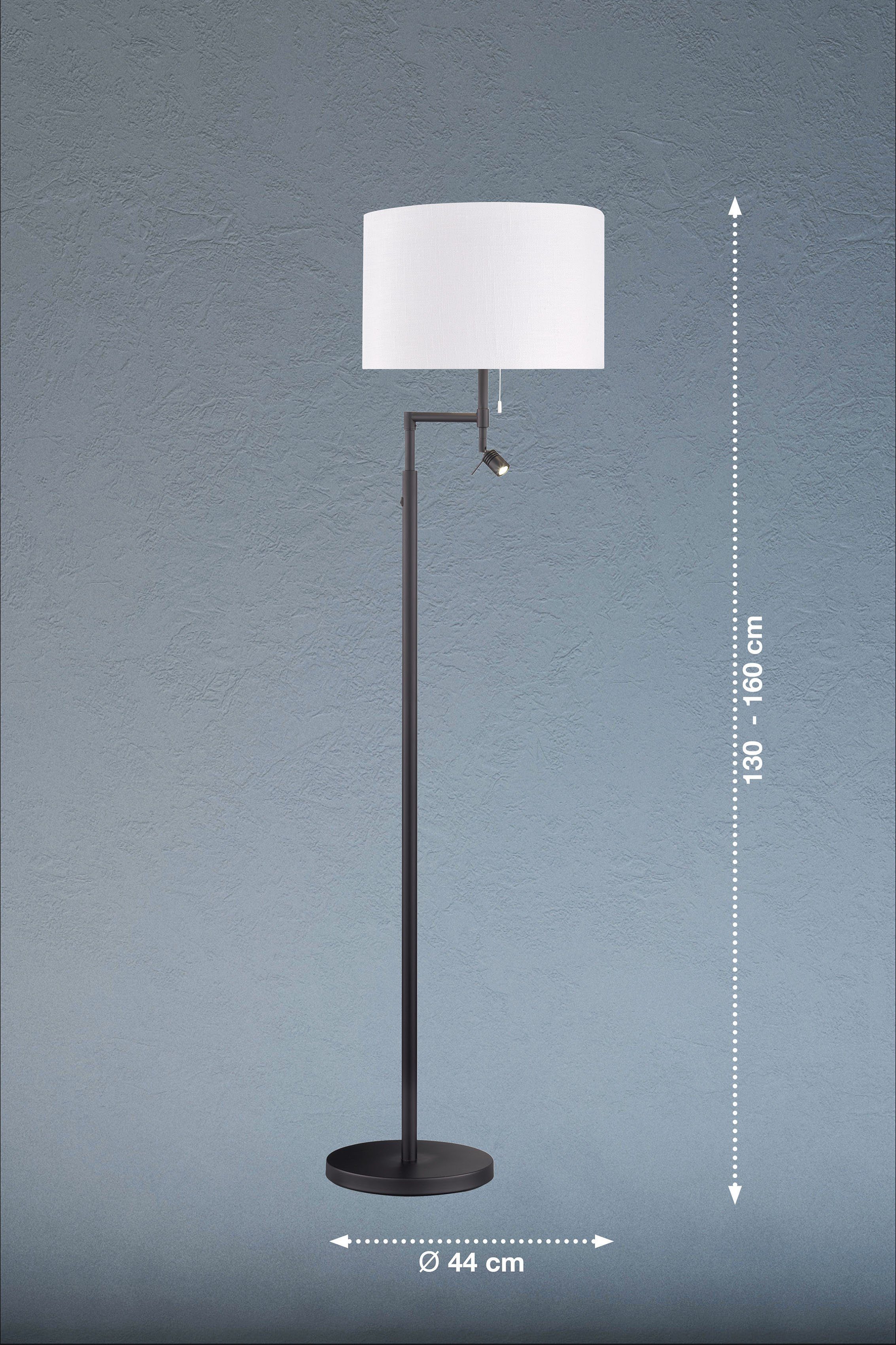 Honsel Leuchten Staande lamp Teramo (1 stuk)