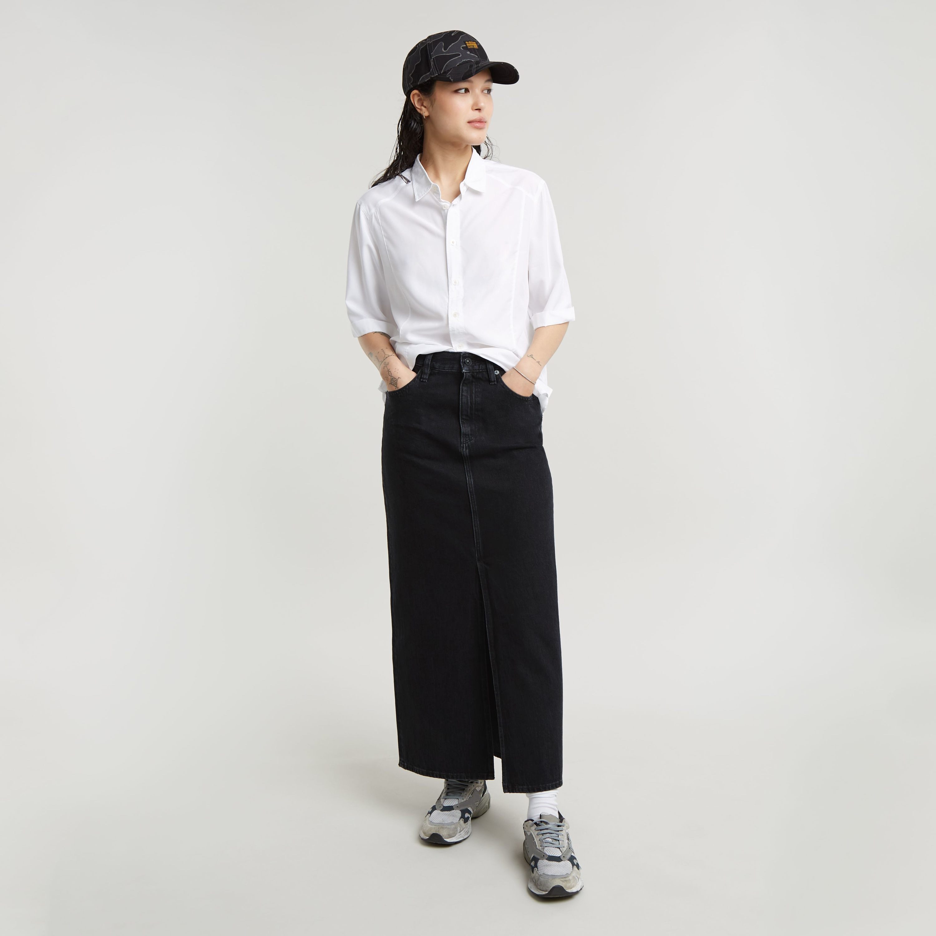 G-Star RAW Maxirok Viktoria Lange Rok dames