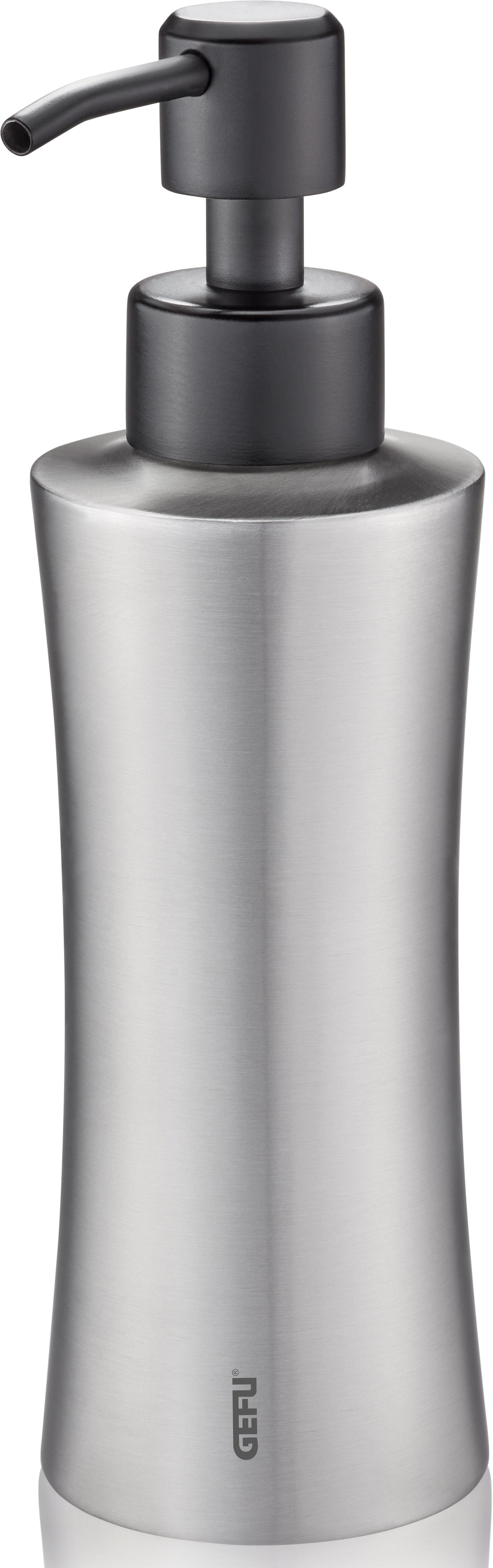 GEFU Dispenser voor afwasmiddel SWIFT perfecte aanvulling op de organizer smartline, 230 ml (1-delig) zeepdispensers zilver(kleur)
