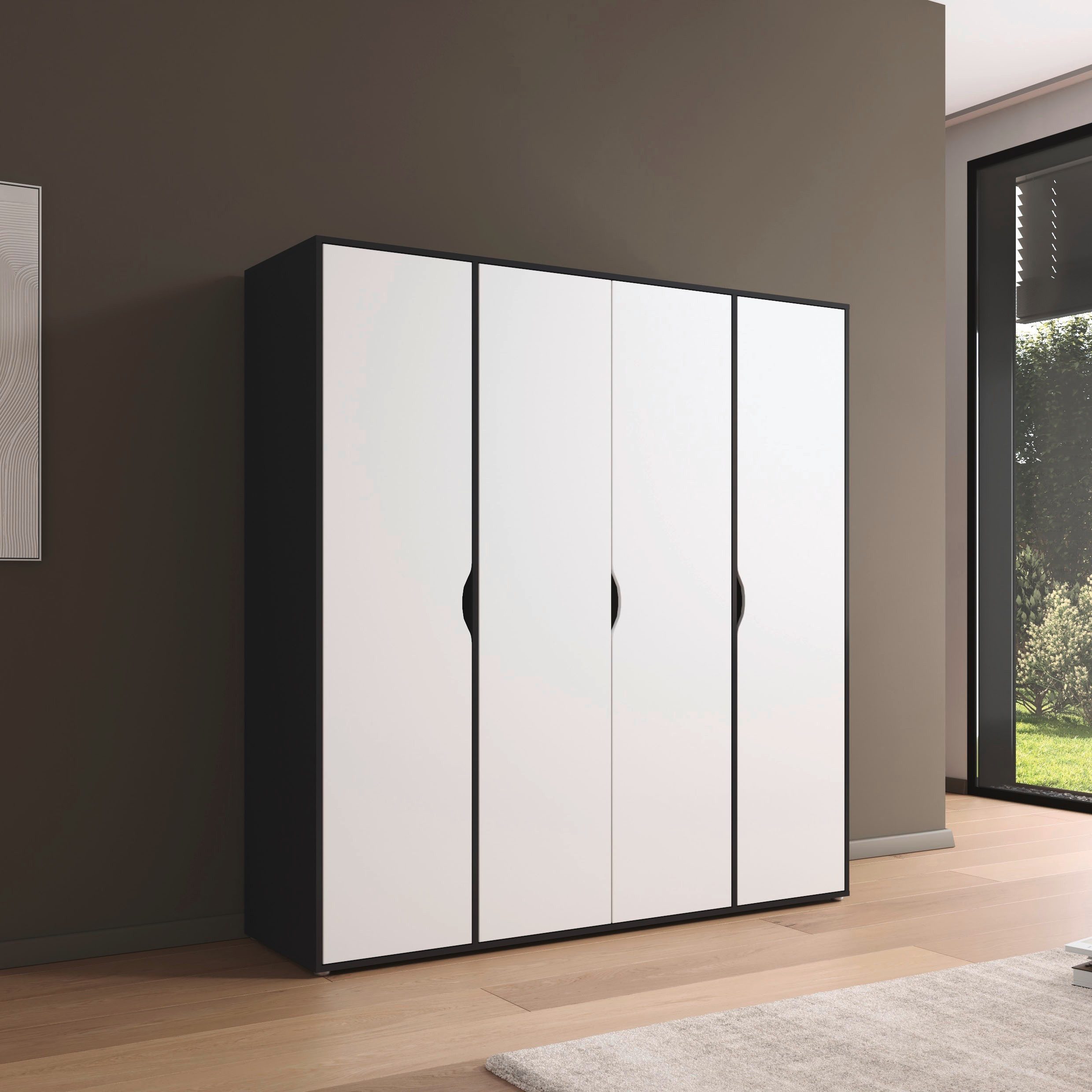rauch Draaideurkast Kledingkast Kast Garderobe Wasmand NARAI veel Opbergruimte Greefaansluitingen voor een greeploze look TOPSELLER MADE IN GERMANY
