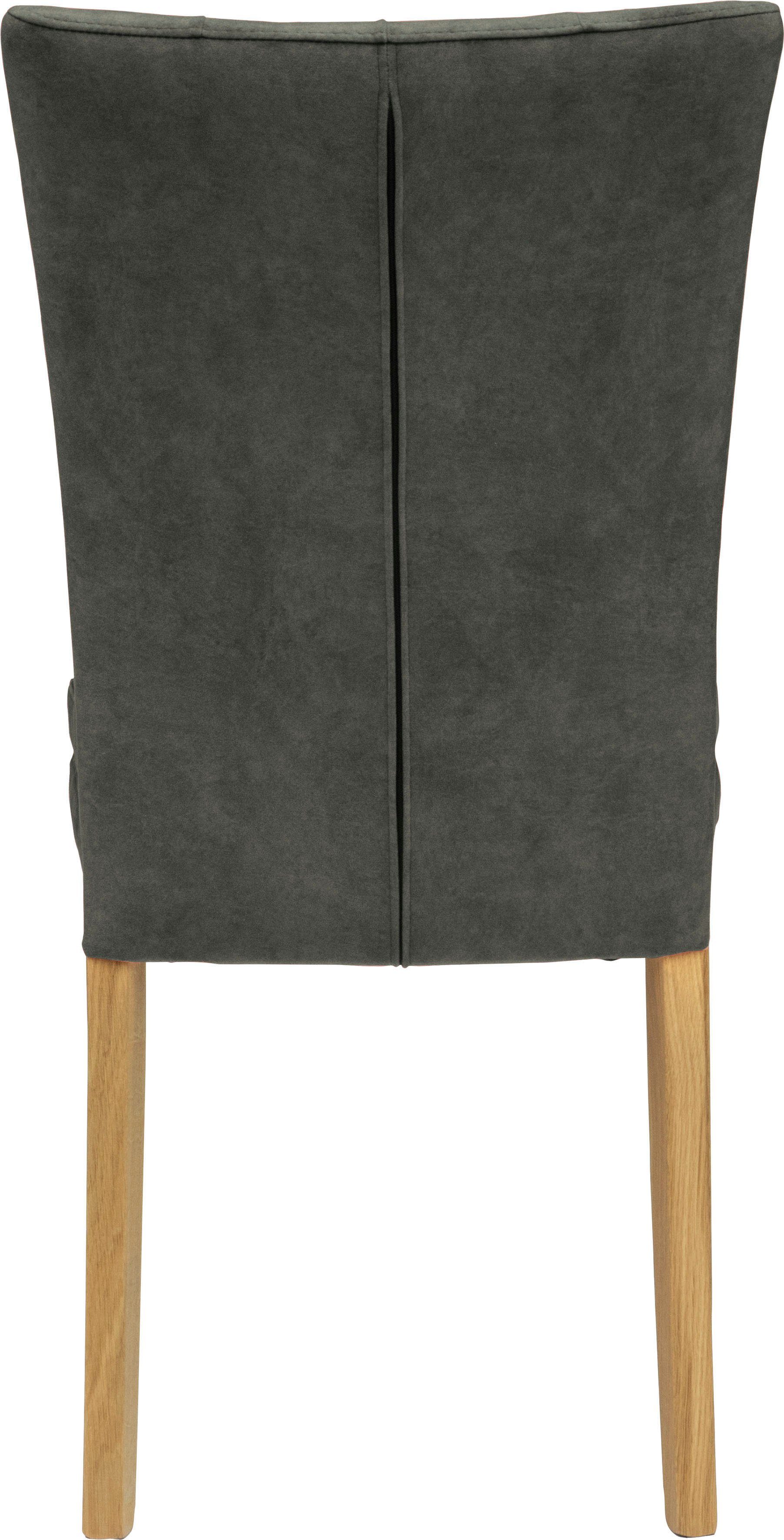 Home affaire Eetkamerstoel Colorado BESTSELLER Polsterstoel Poten in eiken of noten. In set van 2, 4 of 6