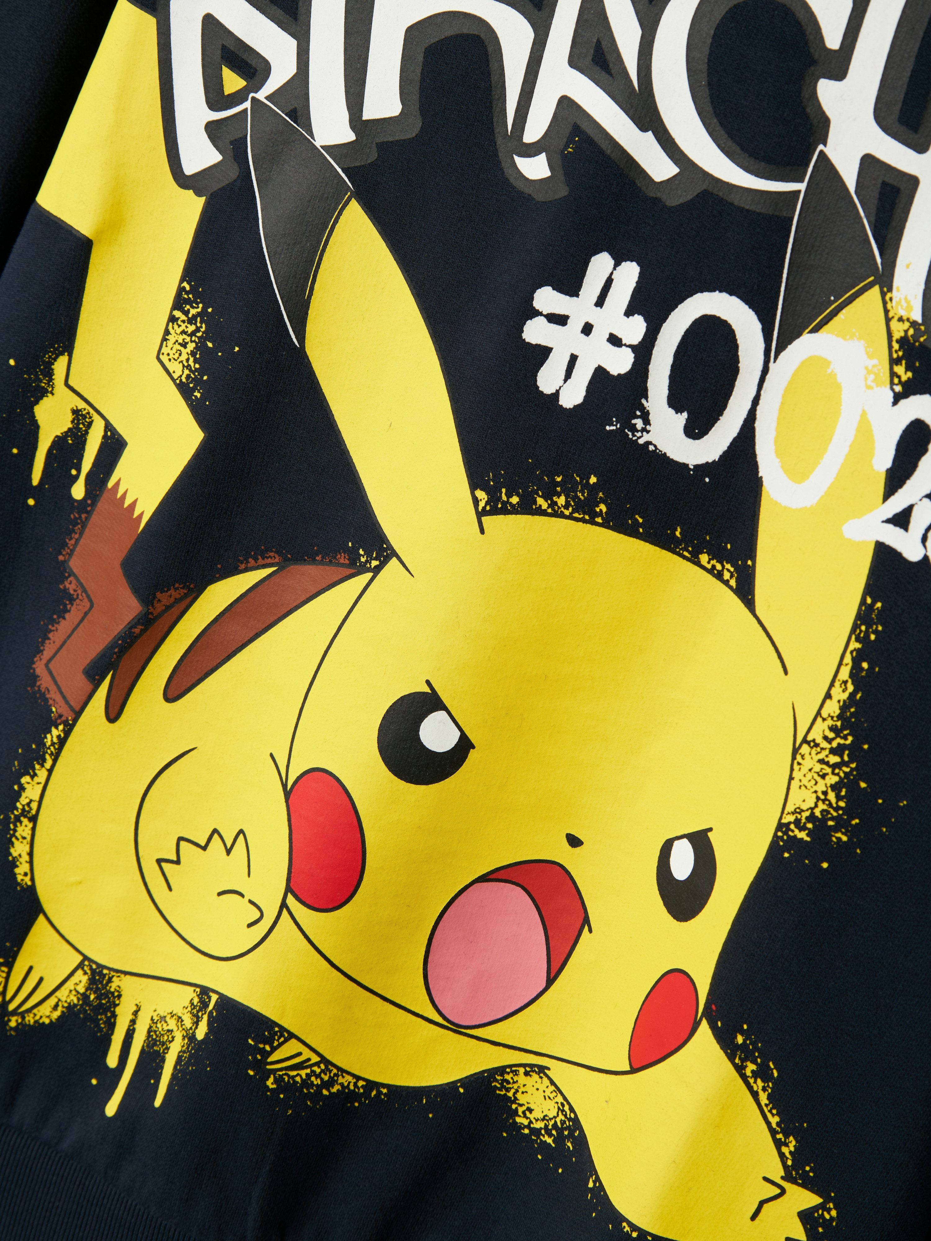 Name It Sweatshirt NKMONDIE POKEMON NREG SWEAT WH BRU SKY