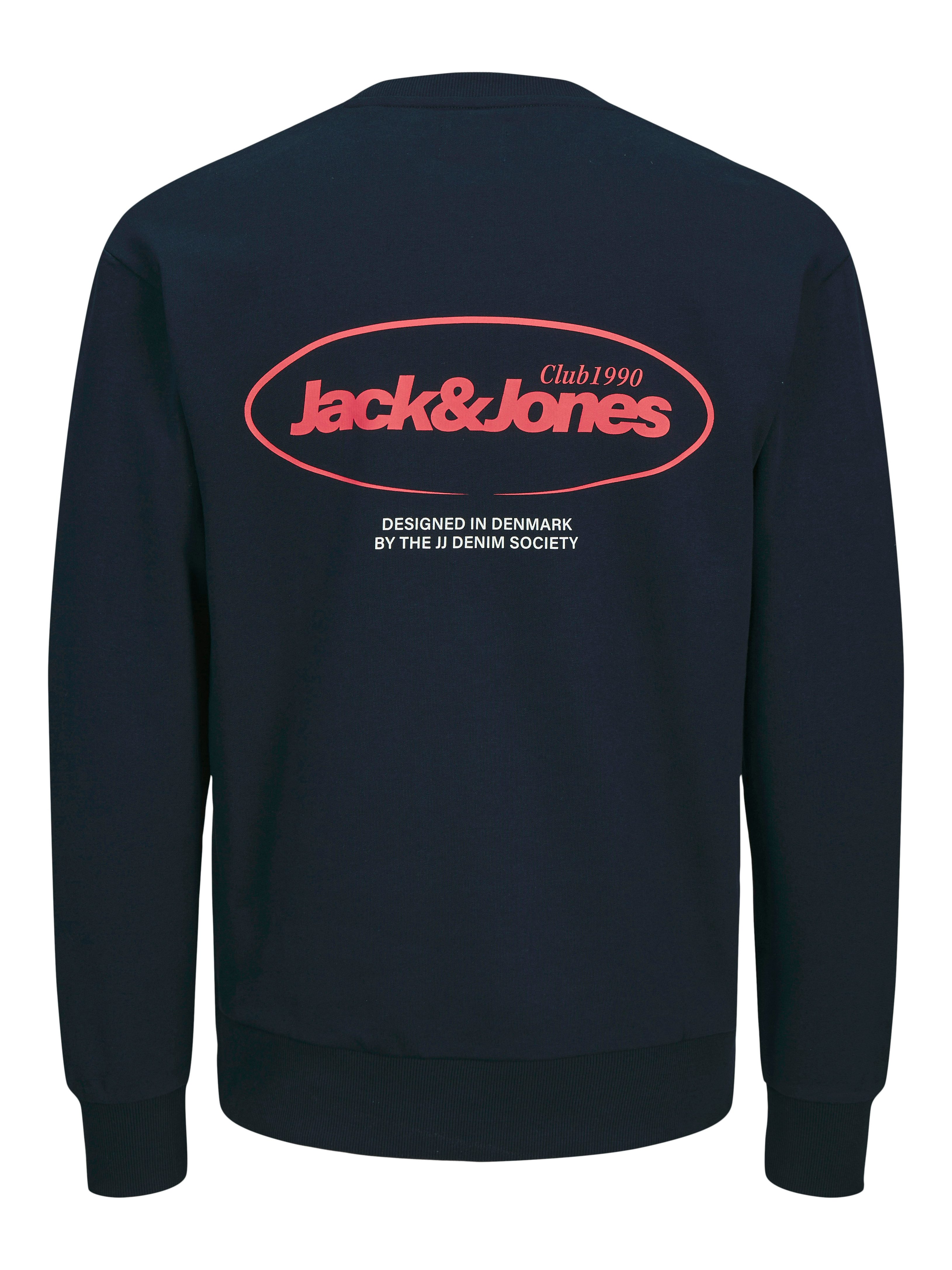 Jack & Jones Sweatshirt JJEBRADLEY GRAPHIC SWEAT CREW NOOS